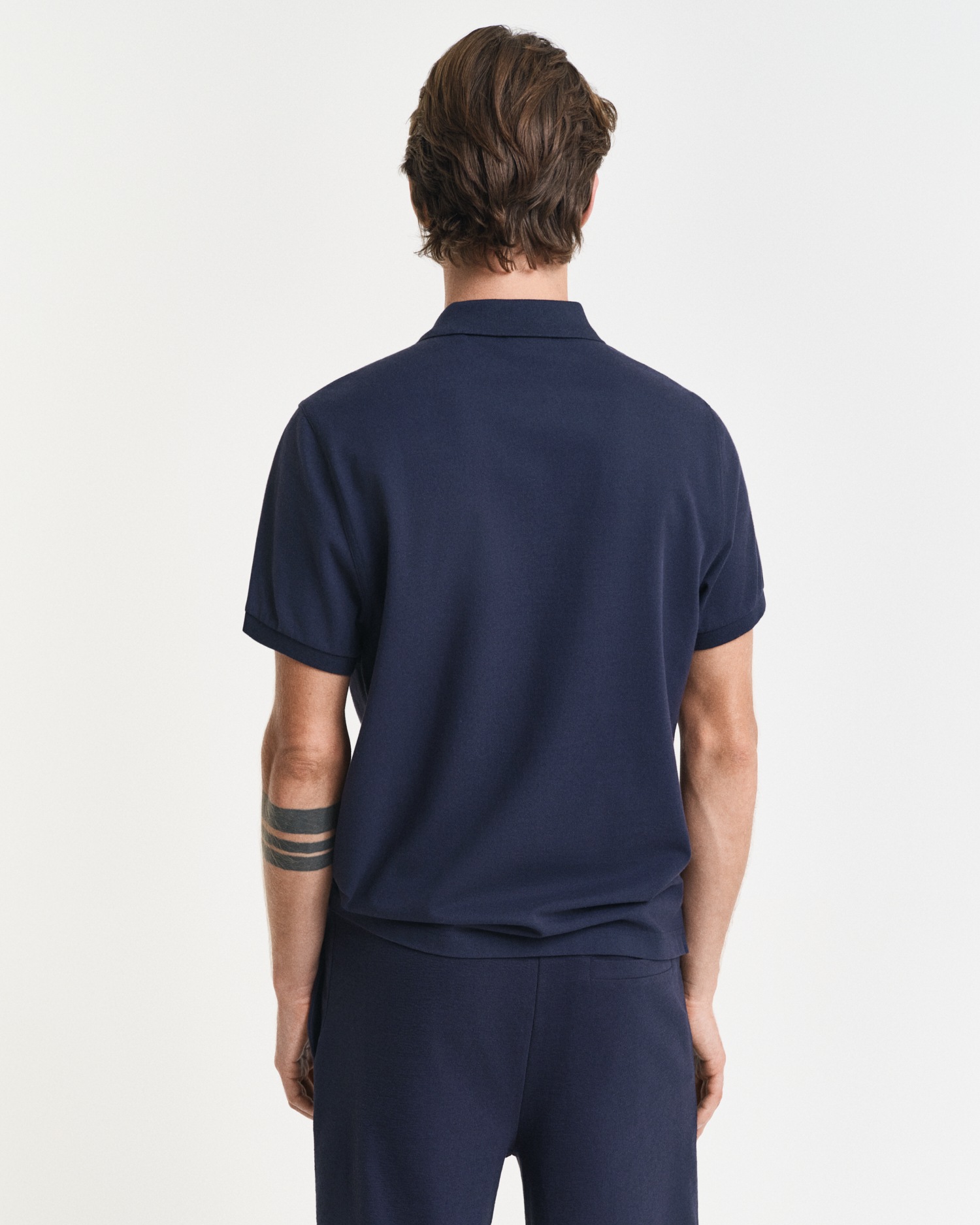 Gant Poloshirt »REG SHIELD SS PIQUE POLO«, mit Logo und Flachstrickkragen 100% Baumwolle Pique