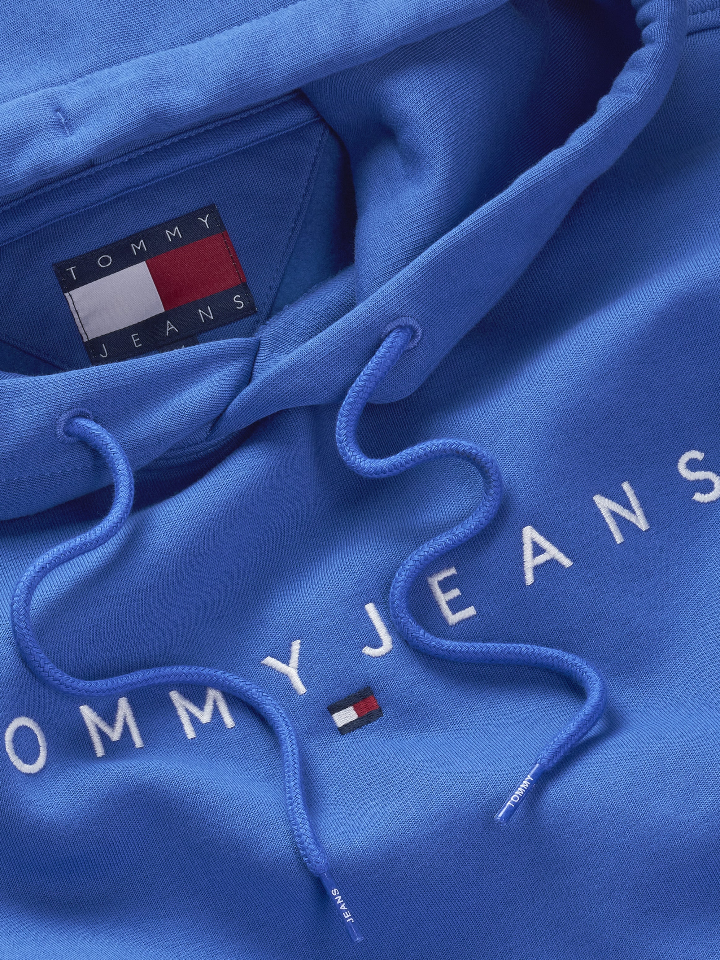 Tommy Jeans Plus Hoodie »TJM REG LINEAR LOGO HOODIE EXT«, in Grosse Grössen, Logodruck