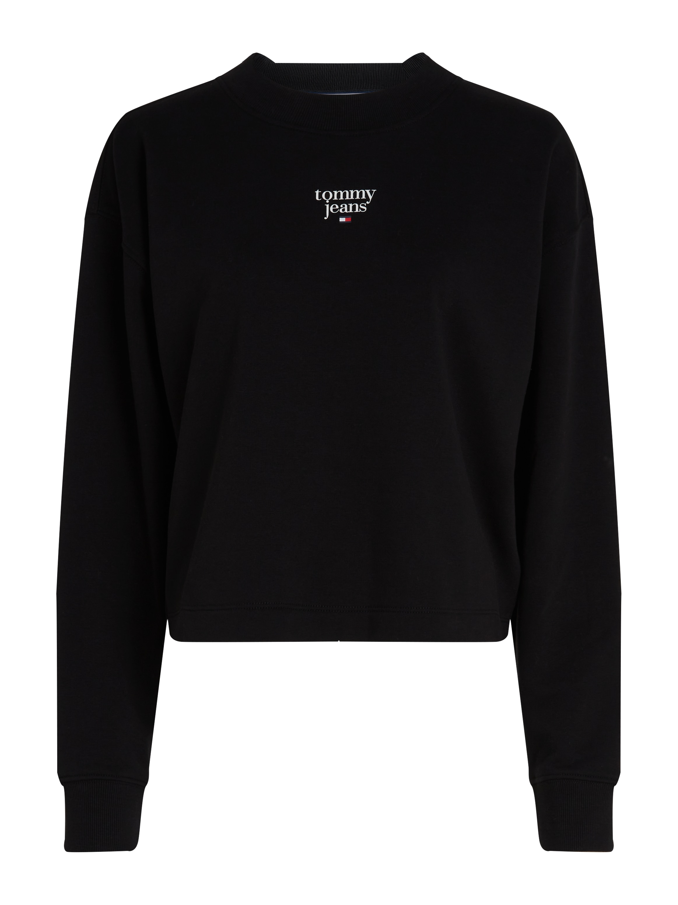 Tommy Jeans Curve Sweatshirt »TJW ESSENTIAL LOGO 1 CREW EXT«, in Grossen Grössen mit Logoschriftzug