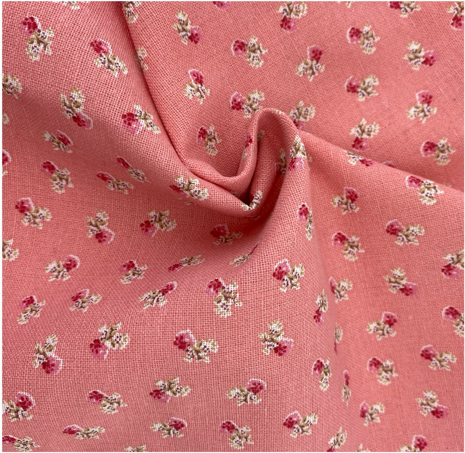 Weckbrodt Dekokissen »Alicia«, Leinen, bedruckt mit Rosen, floral, geblümt, Kissenhülle ohne Füllung