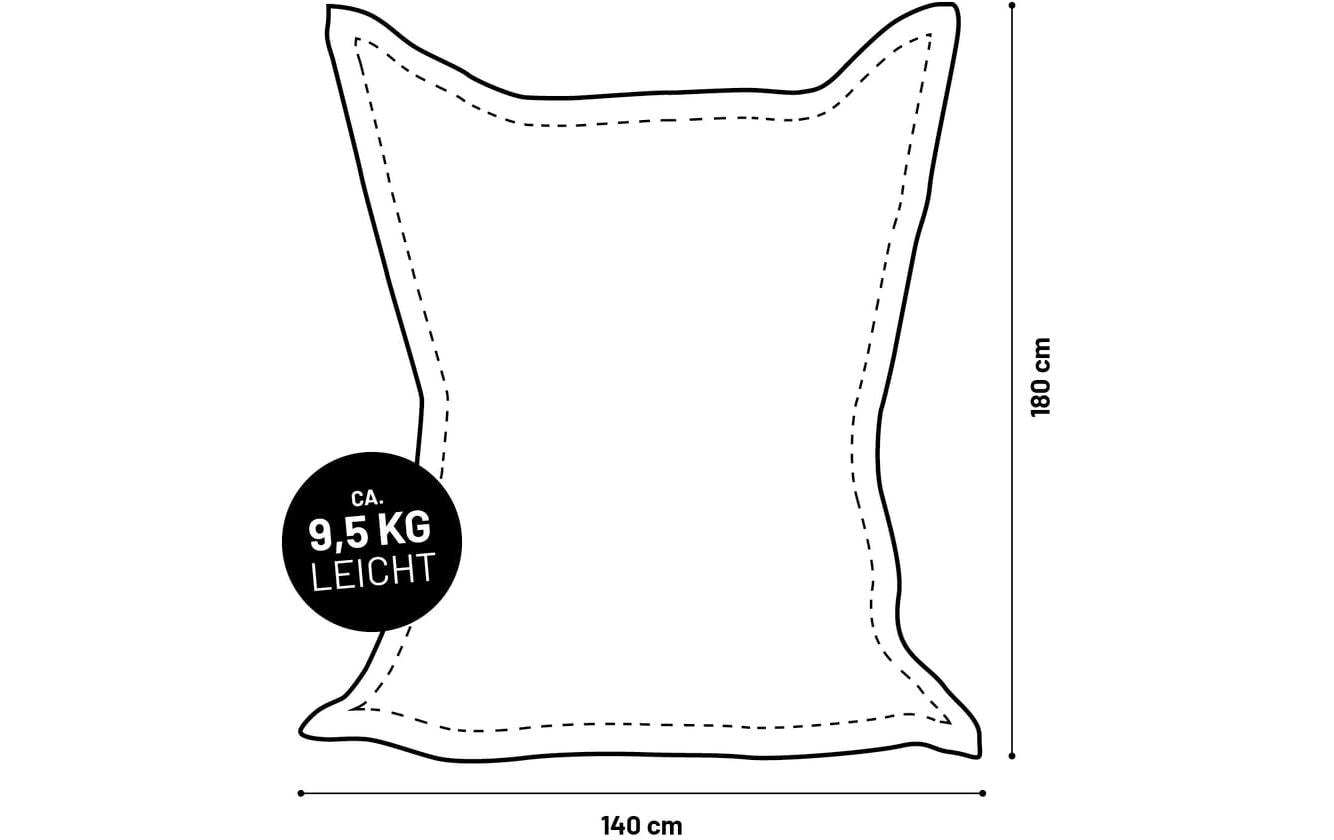 Lumaland Sitzsack »+ Cordhülle 380 l« 3 Stk. tlg.