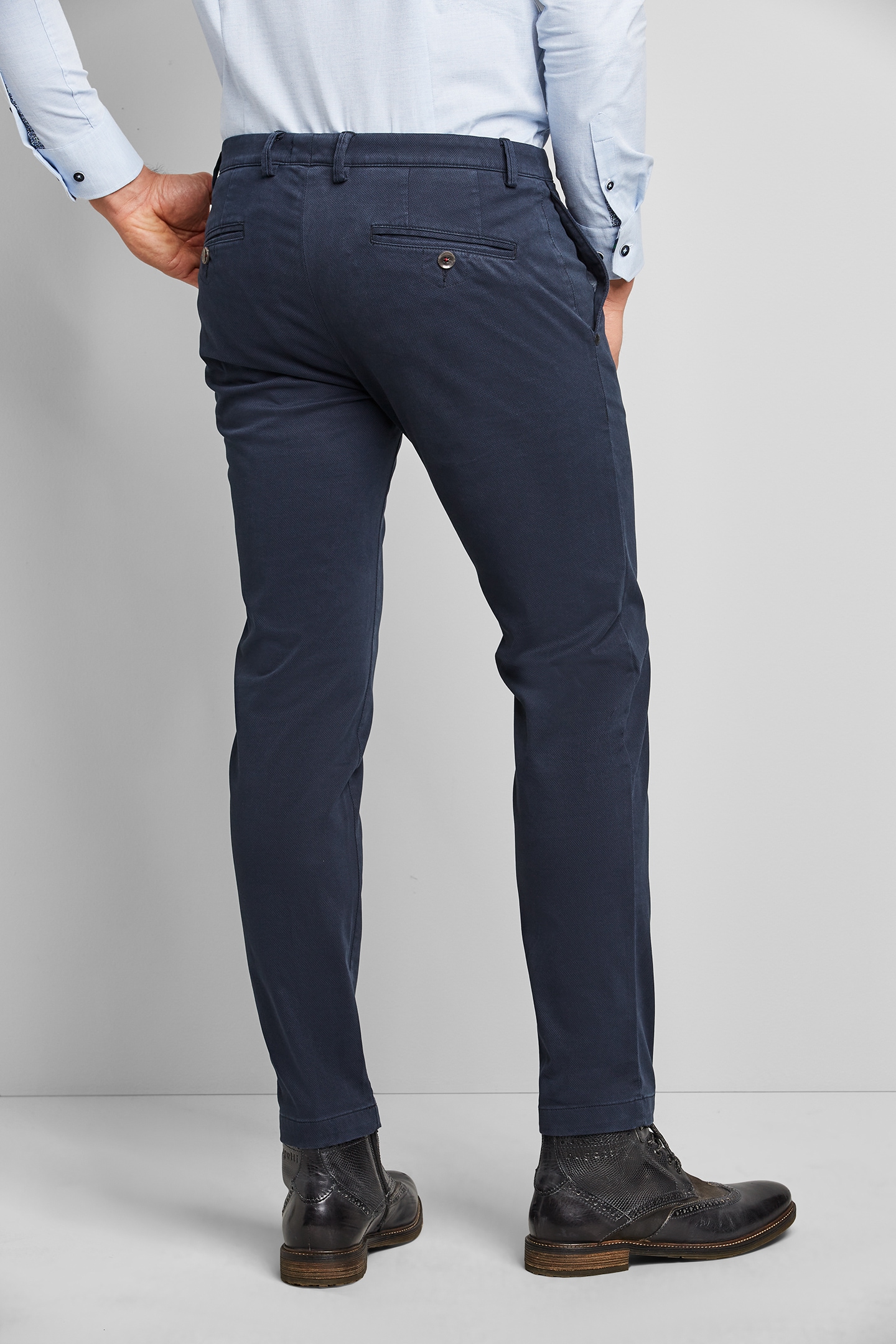 bugatti Chinohose, aus elastischer Baumwollware