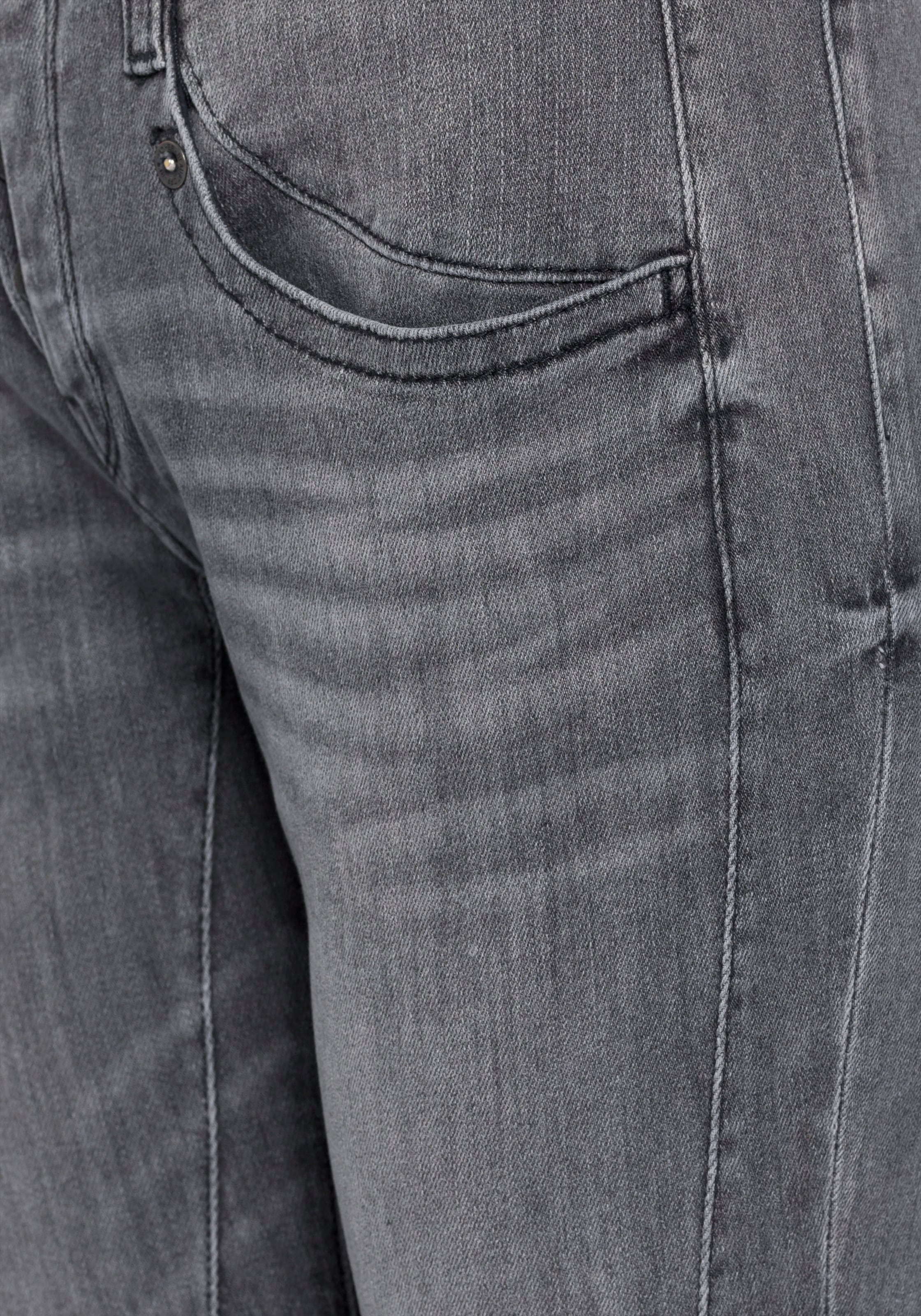 Herrlicher 5-Pocket-Jeans »Shyra Cropped Denim Black Light«