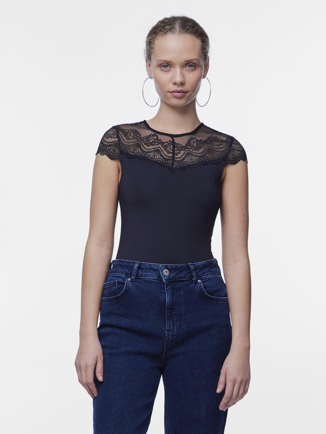 Image of pieces Body "PCSINNA SS BODYSTOCKING NOOS"