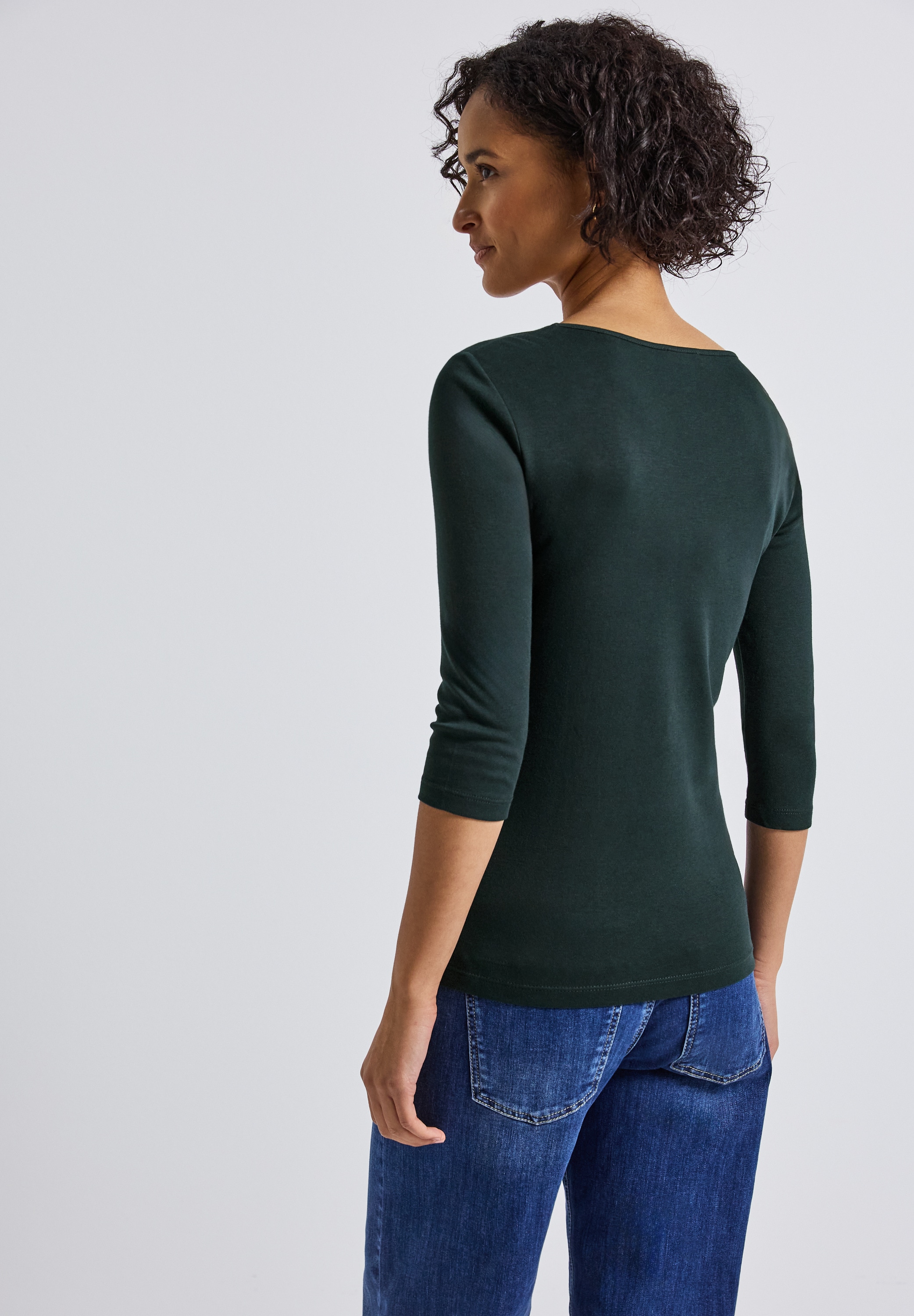 STREET ONE 3/4-Arm-Shirt »Style Pania«, im Basic-Style