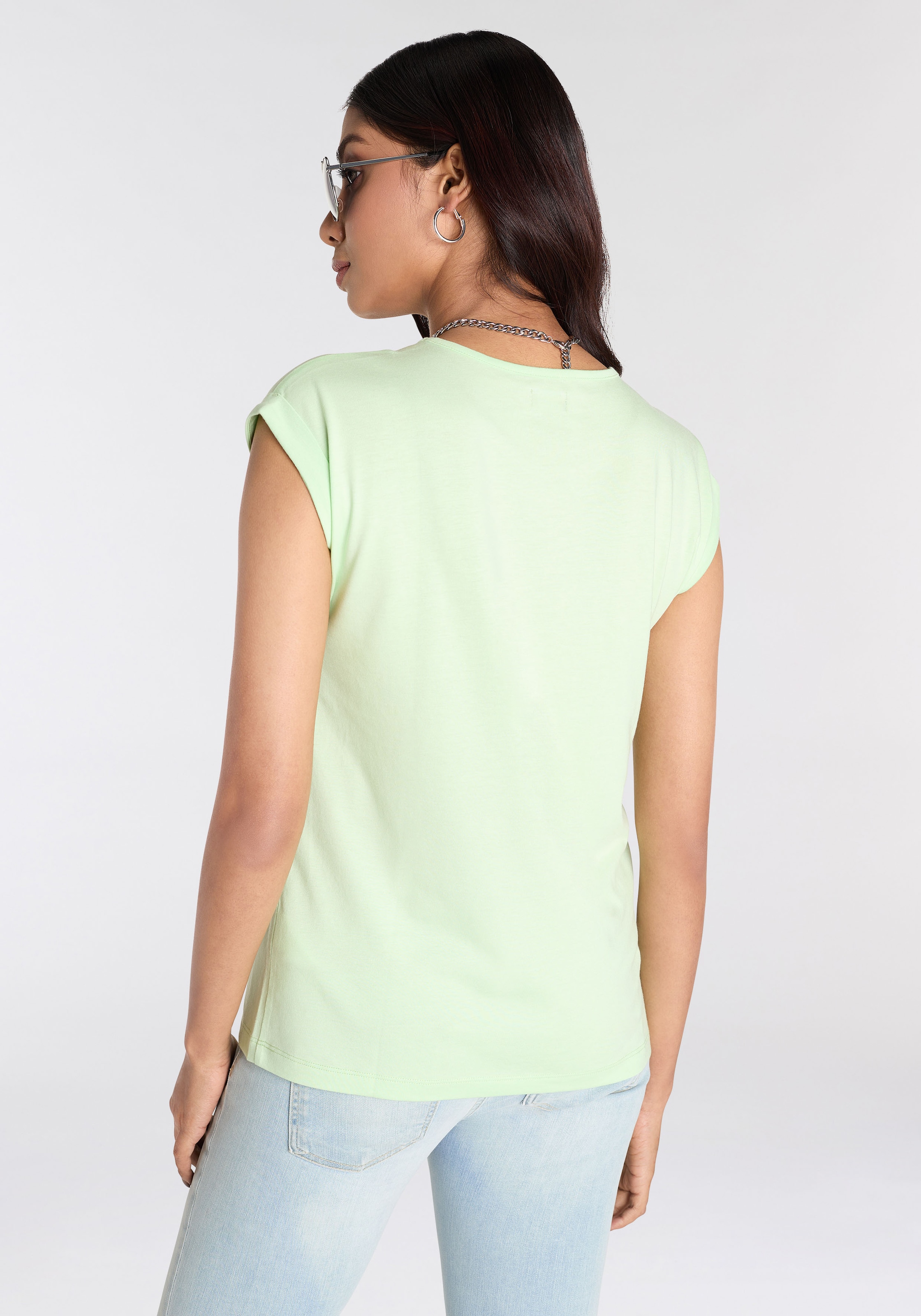 Laura Scott T-Shirt, (4 tlg.), in modernen Farben - NEUE KOLLEKTION