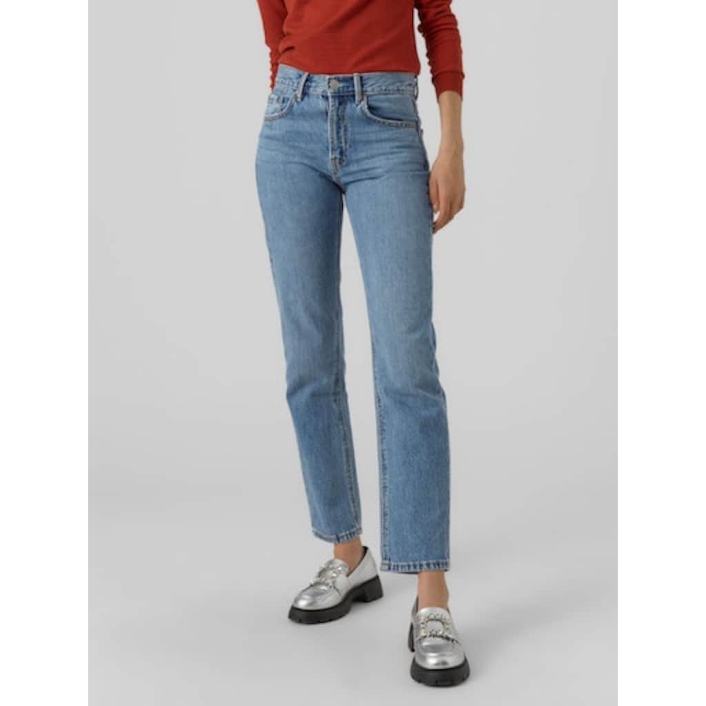Vero Moda High-waist-Jeans »VMHAILEY HR STRAIGHT DNM JNS LI3107 NOOS«