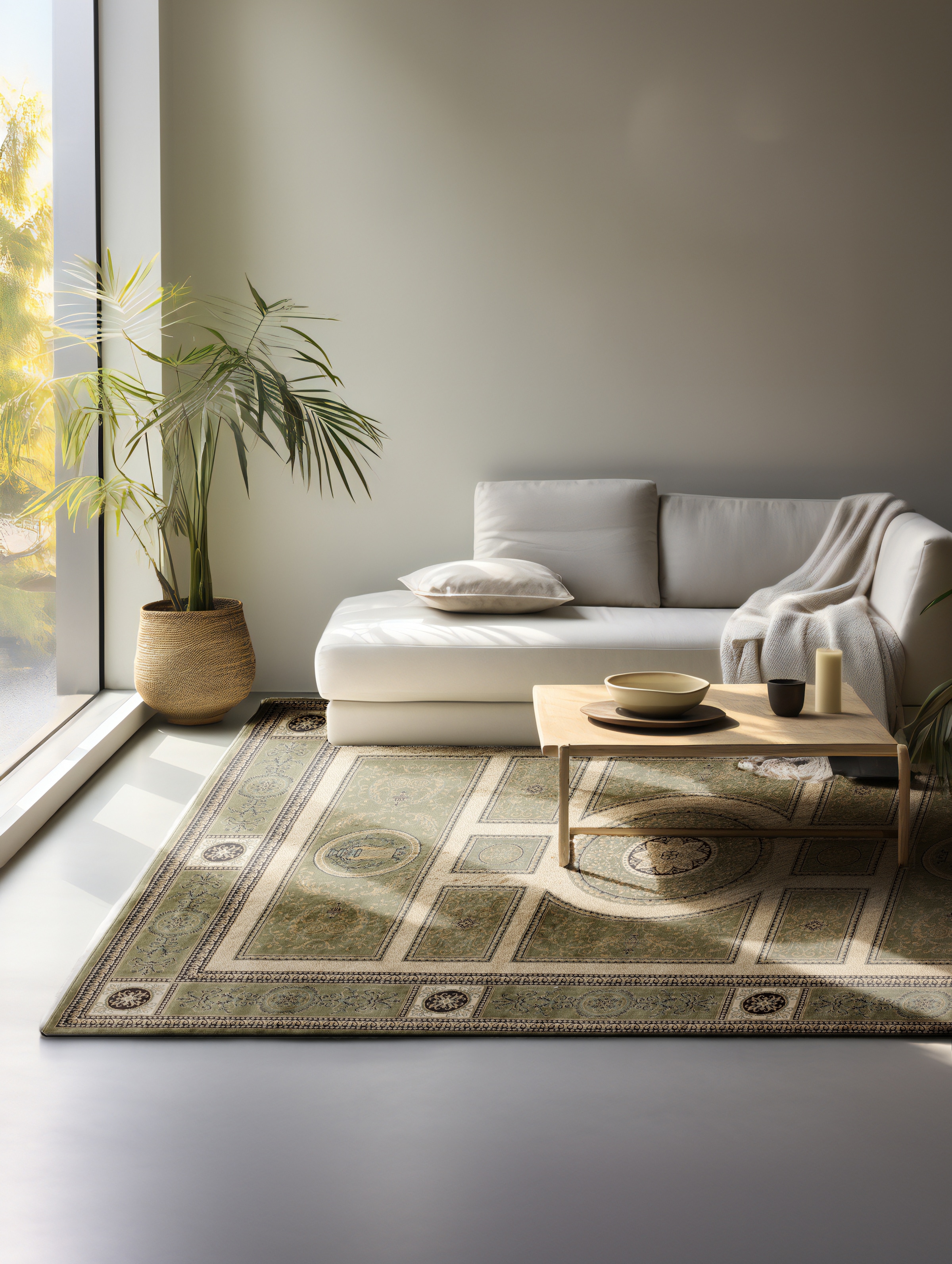 Image of NORTHRUGS Teppich "Guzara" rechteckig 8 mm Höhe Orient Optik, Läufer, strapazierfähig, pflegeleicht, robust