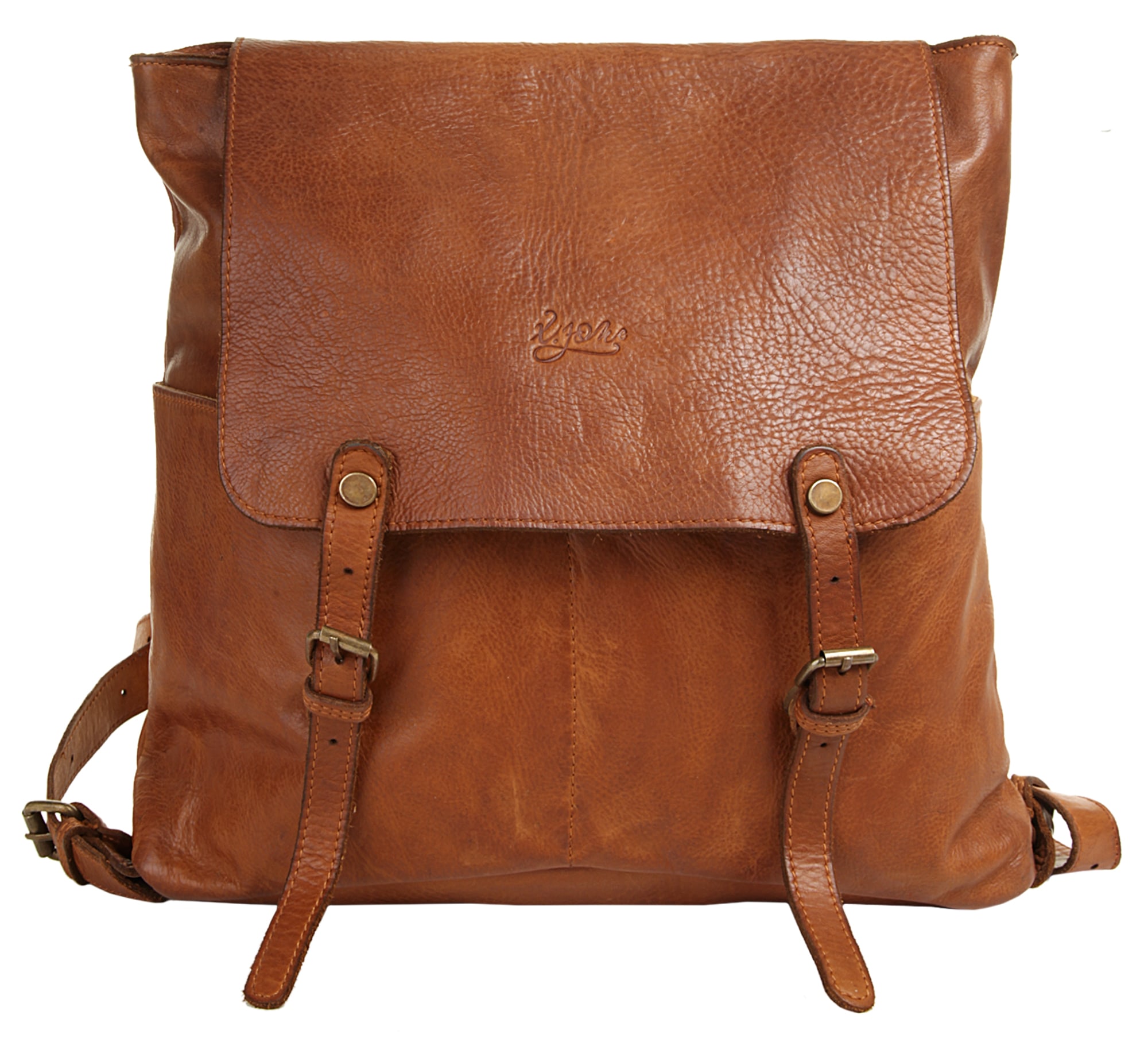 Image of X-Zone Cityrucksack "X-ZONE Damen echt Leder" echt Leder