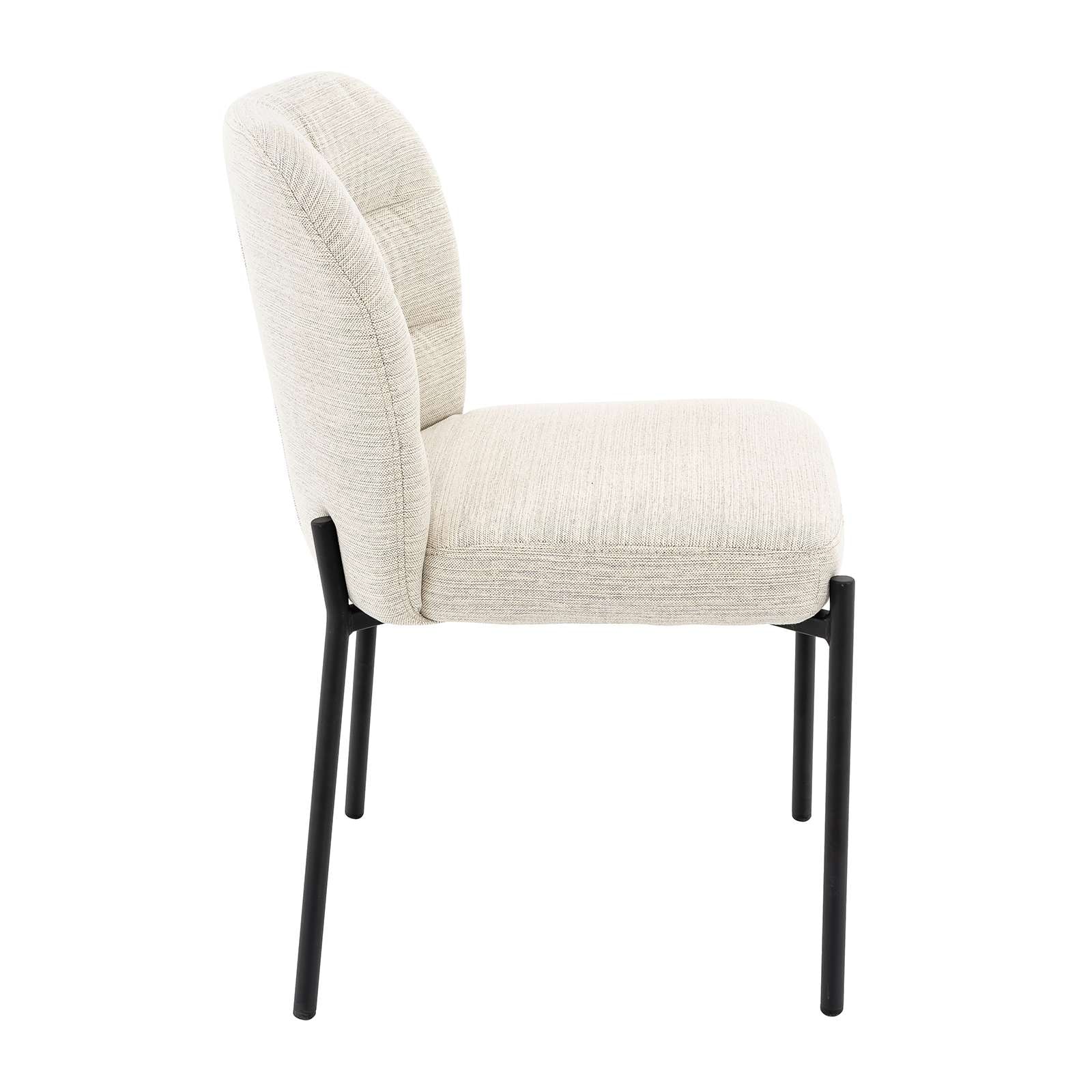 GOODproduct Esszimmerstuhl »Aniene« () 2 Stk.Gepolsterte Rückenlehne und Sitzfläche, Sitzhöhe 49 cm