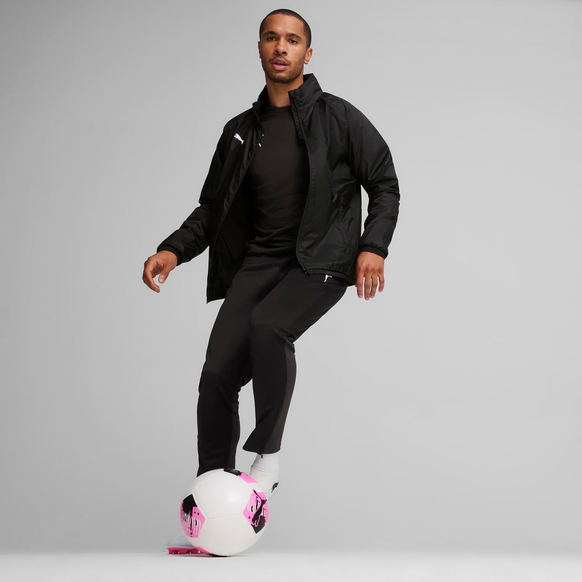 PUMA Veste d'entraînement »TEAMGOAL ALL WEATHER JACKET« avec capuche look moderne, avec matériaux performants, avec capuche