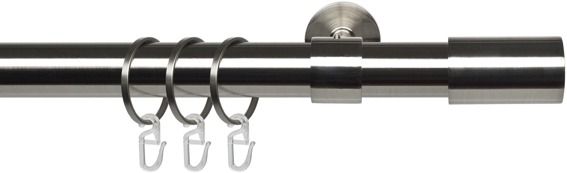 Image of Liedeco Gardinenstange »Zylinder edelstahl-optik«, 1 läufig-läufig, Fixmass bei Ackermann Versand Schweiz