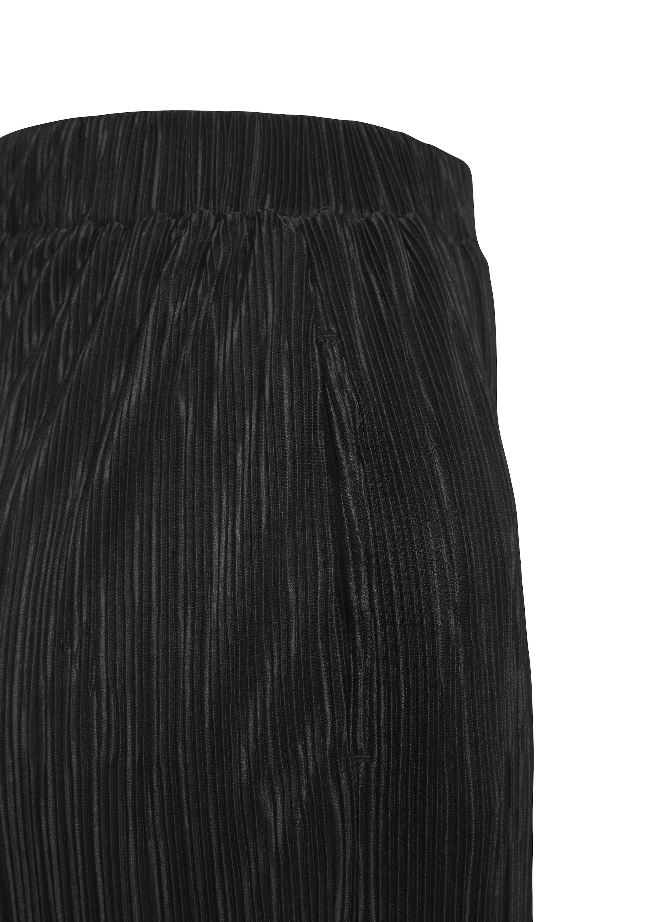 LASCANA Pantalon à enfiler  en tissu légèrement plissé