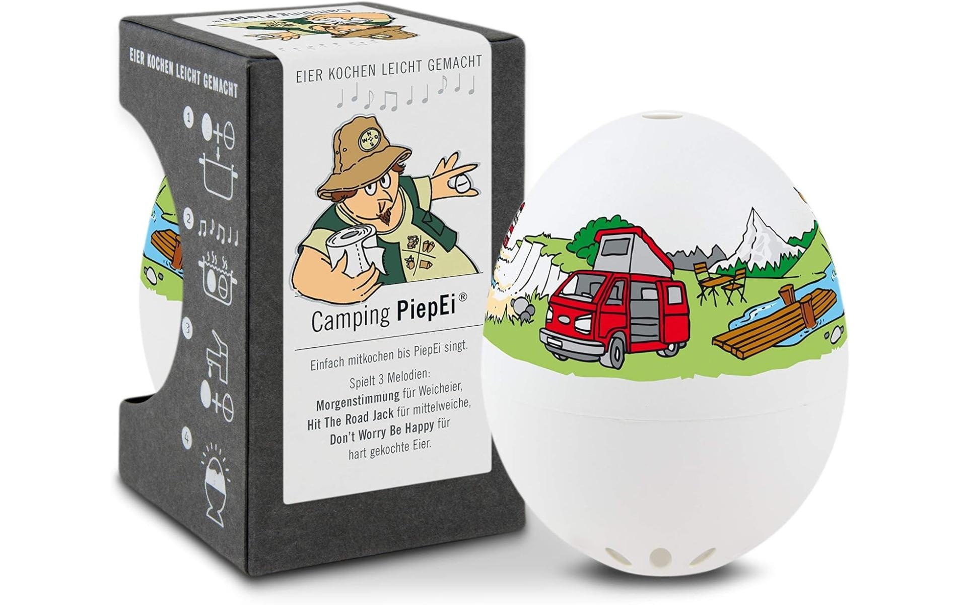 Image of Küchentimer "PiepEi Singende Eieruhr Camping"