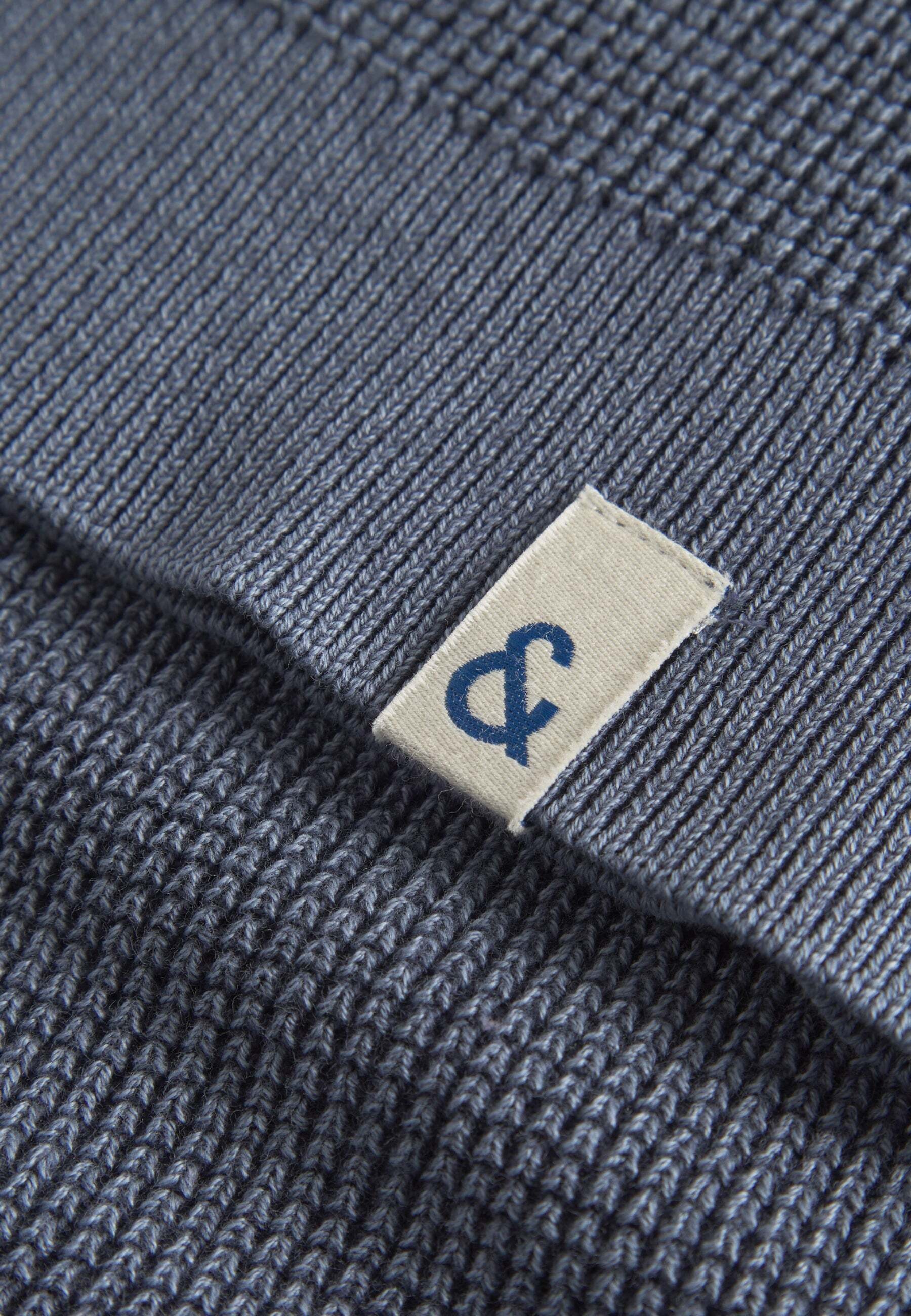 colours & sons Pull en tricot »colours & sons Pullover Roundneck-Washed«