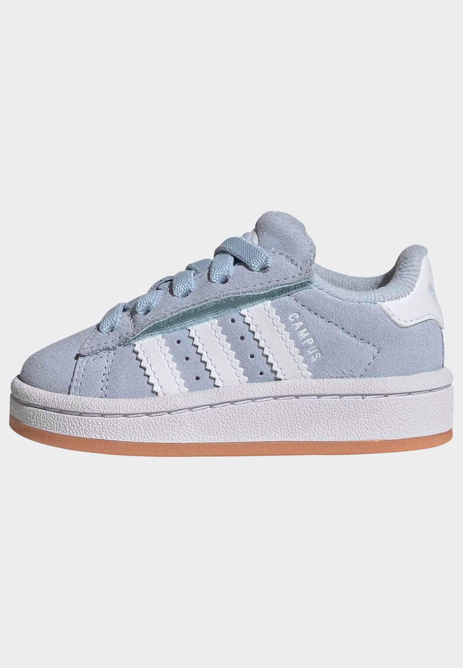 adidas Originals Sneaker »CAMPUS 00S COMFORT CLOSURE ELASTIC LACE KIDS«  für Babys und Kleinkinder aus Leder und Wildleder, mit Gummisohle