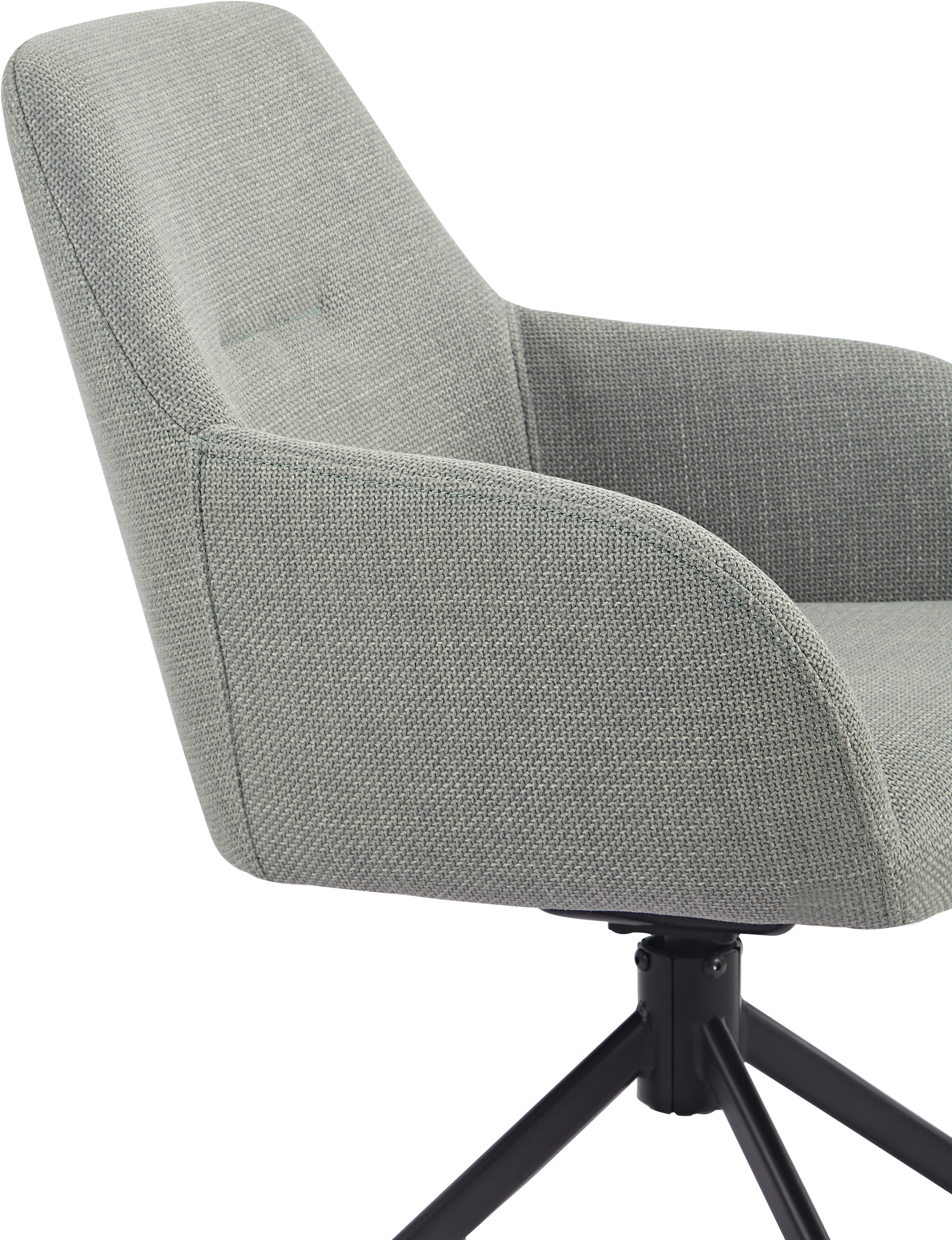 HELA Chaise avec accoudoirs »TRIEST« (Ensemble) 1 cuisfauteuil pivotant à 360°, cadre plié, fonction relax, accoudoirs