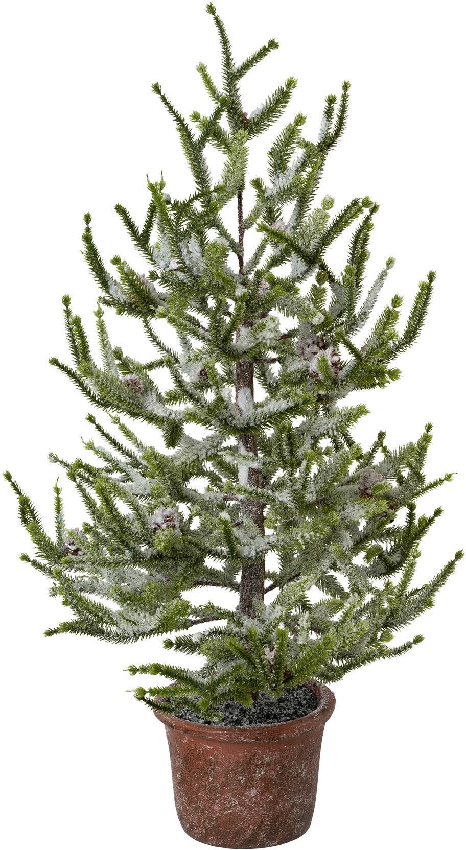 jetzt Weihnachtsbaum my Fichte kaufen mit künstlicher Künstlicher »Weihnachtsdeko, Christbaum, home Tannenbaum«, Schnee