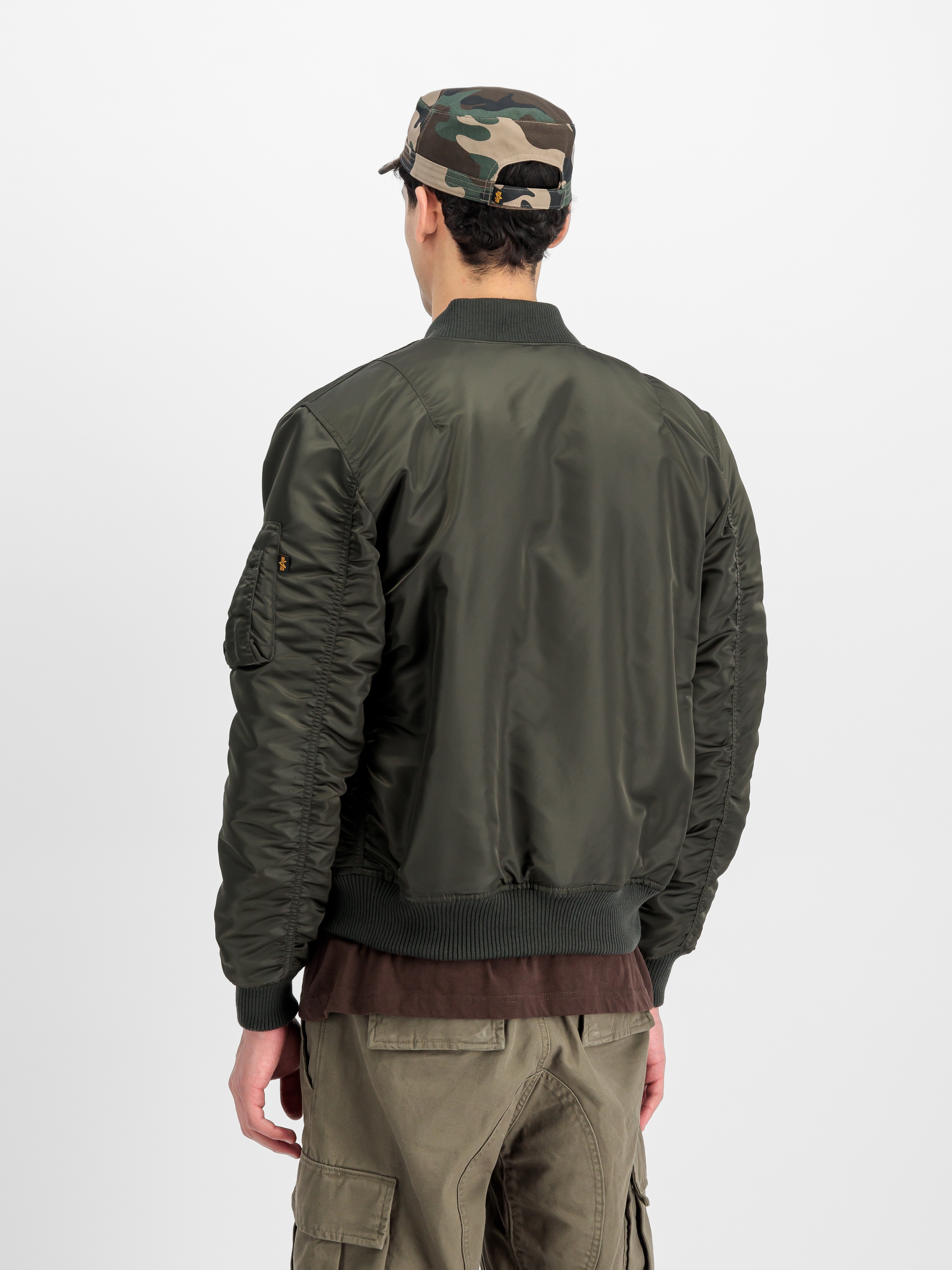 Alpha Industries Bomberjacke »MA-1 VF Vintage Fit 59« Kunstfaser, slim fit