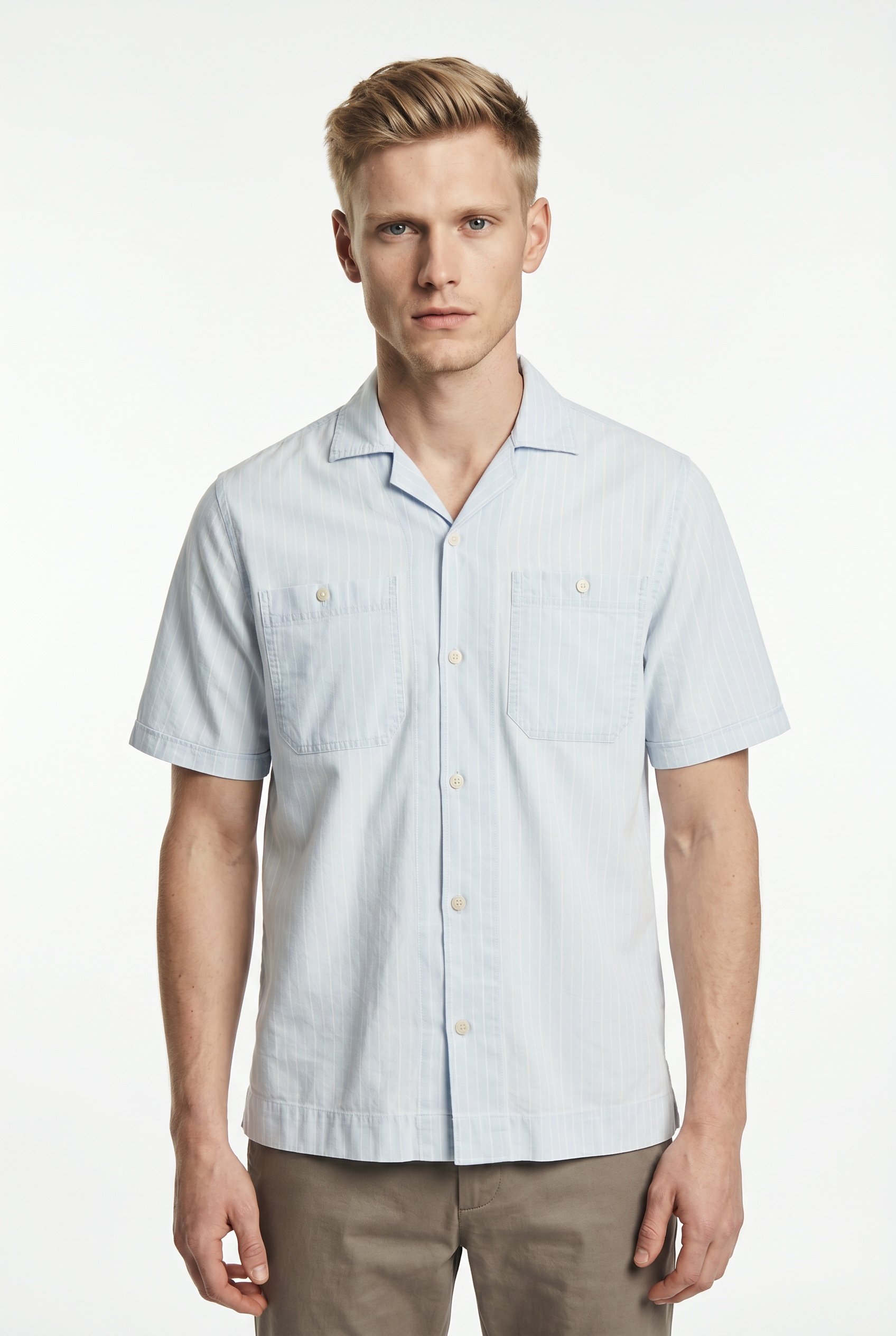 Jack & Jones Kurzarmhemd »JPRBLUMAX VINTAGE S/S RESORT SHIRT« mit Brust Taschen