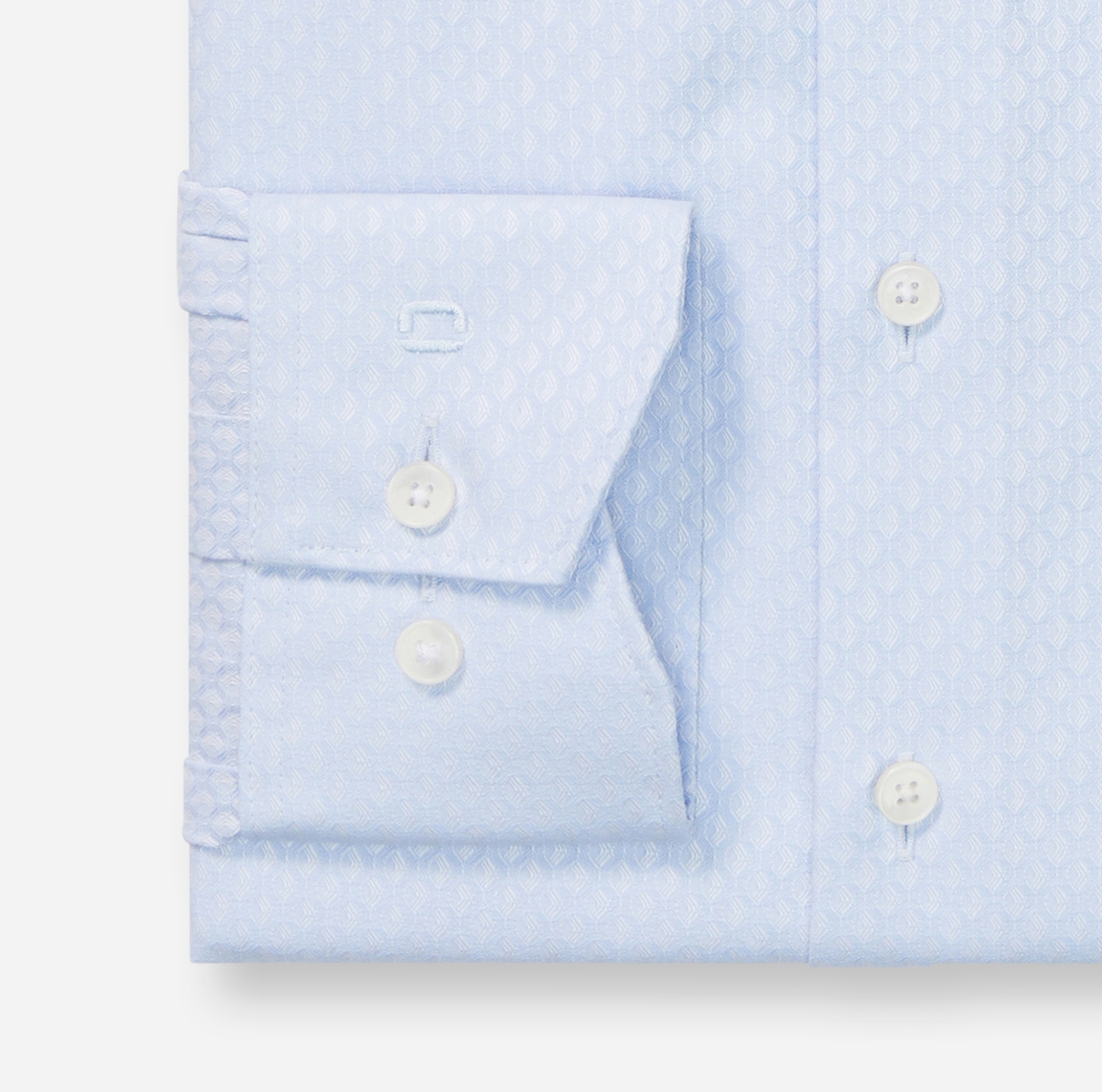 OLYMP Chemise à manches longues »Luxor modern fit« structure fine, chemise business, col Royal-Kent, coupe moderne