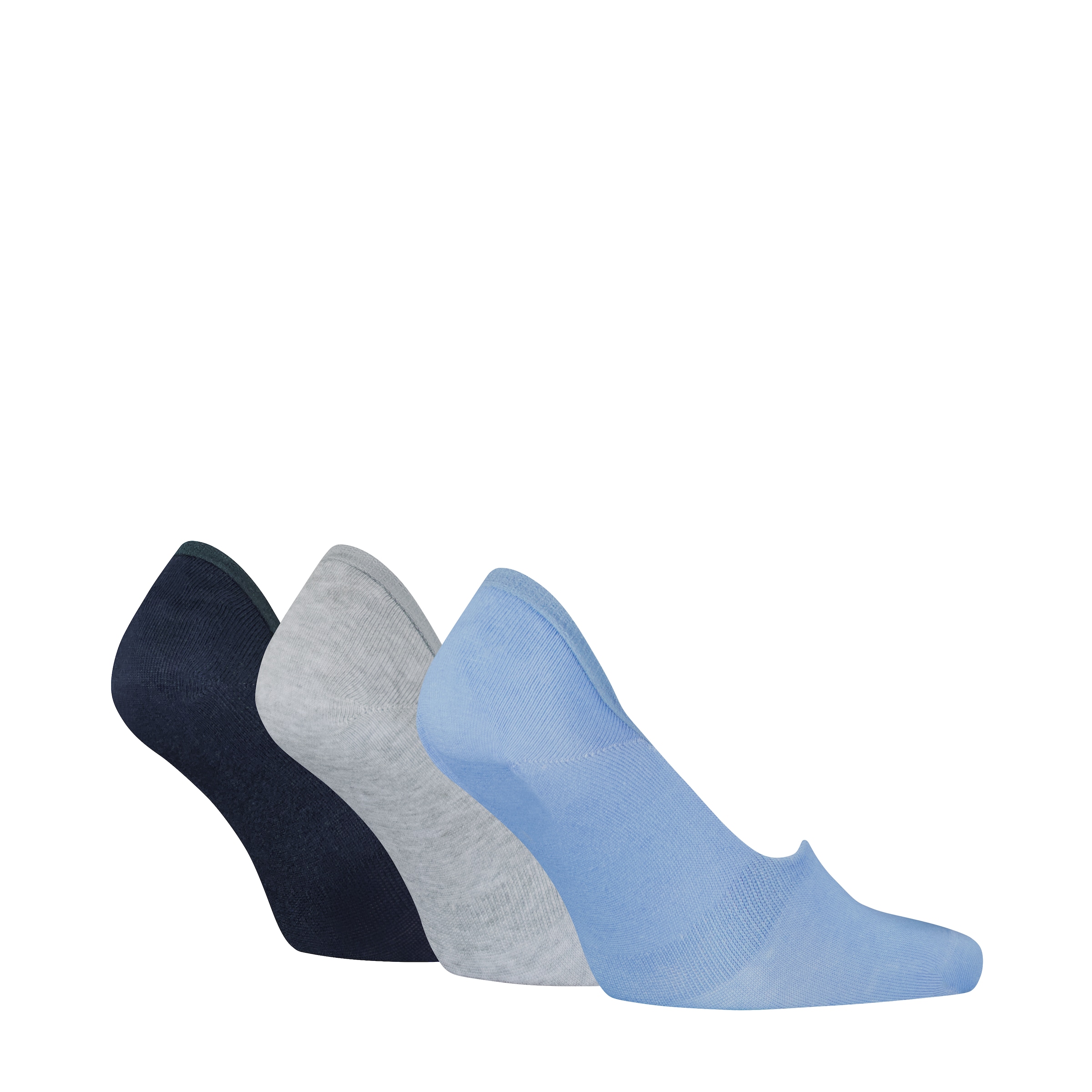 Calvin Klein Chaussons »CK MEN FOOTIE MC« 3 Paar,  Antirutsch Noppen im Fersenbereich