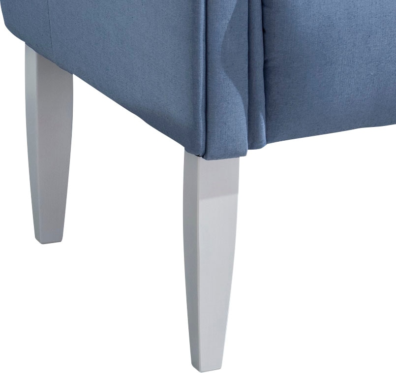 Home affaire Küchensofa »Moro« inkl. 2 Stk. Zierkissen gestreift, verschiedenen Stoffe und Farben