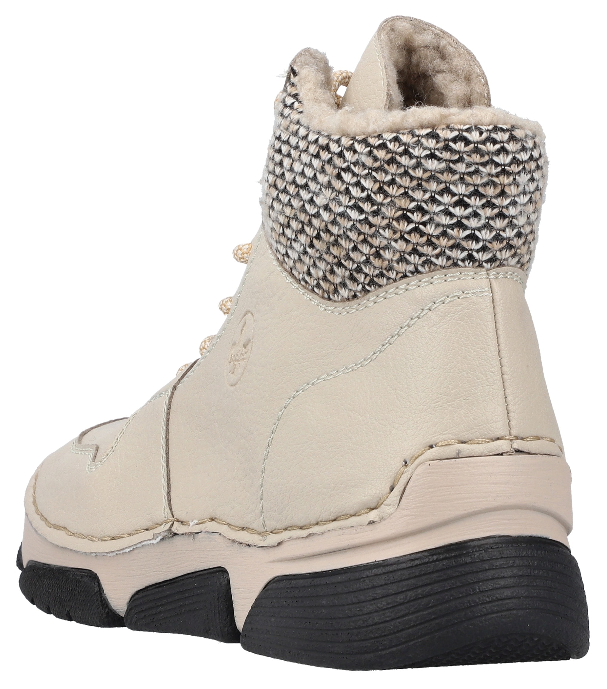Rieker Bottes d'hiver  bottines à lacets, bottines avec fermeture éclair intérieure pratique