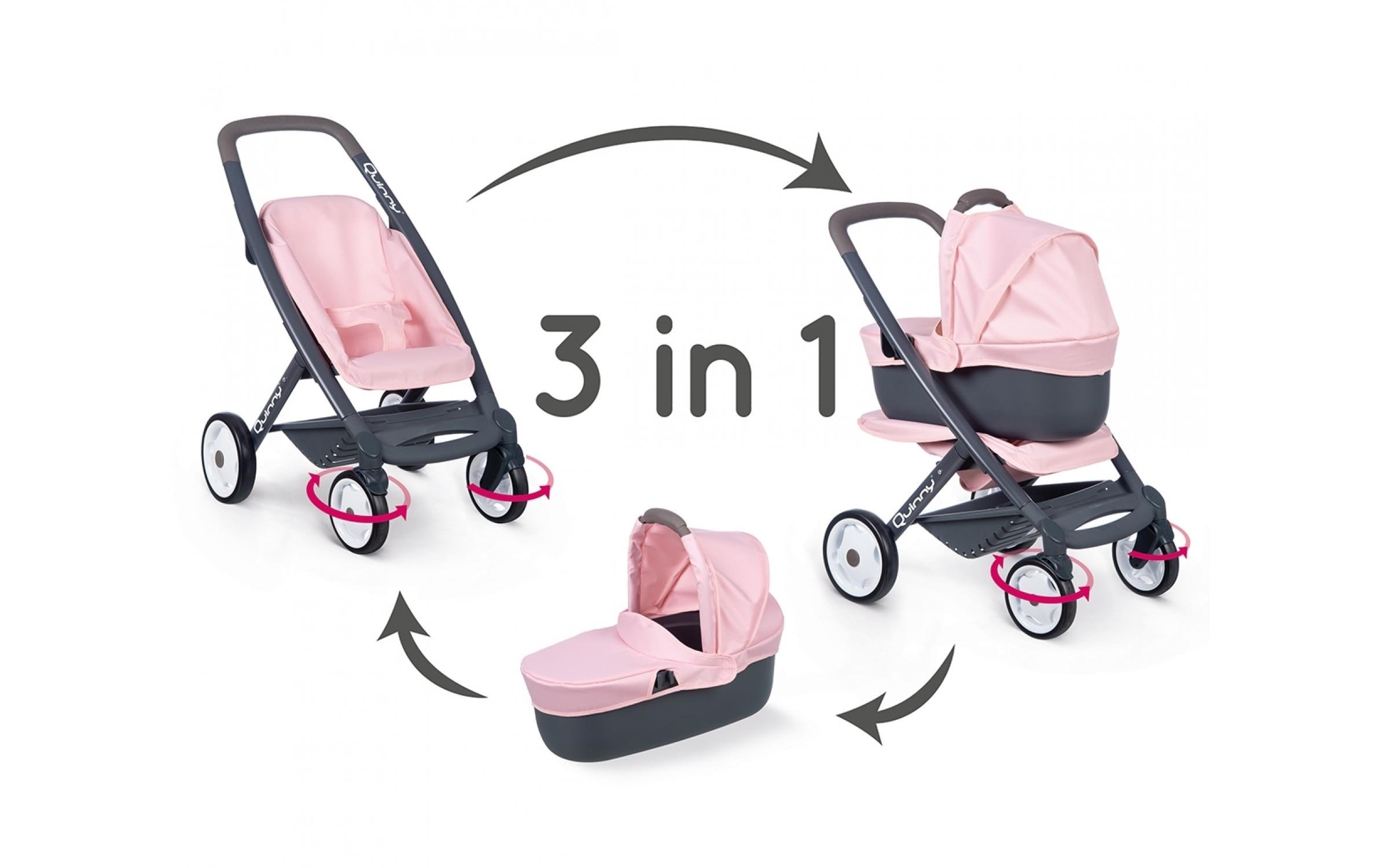 Smoby Puppenwagen »3-in-1 Puppenwagen«