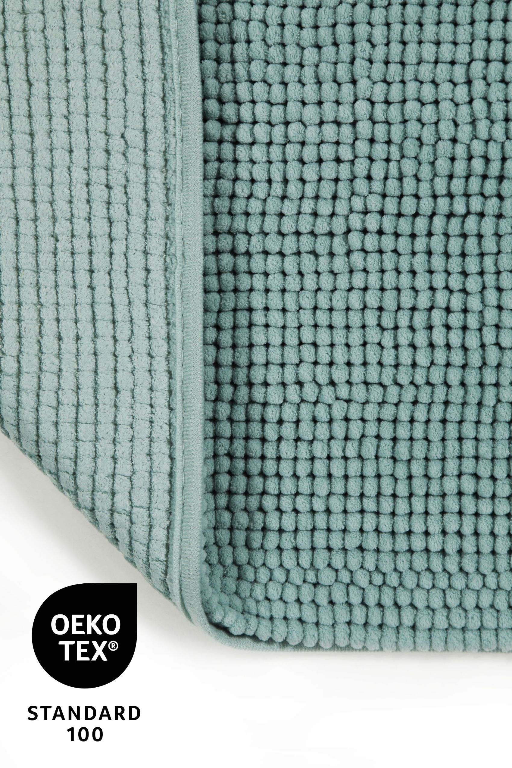 GOODproduct Badematte »Kaelan , weicher Chenille« Höhe 14 mm rutschhemmend beschichtet fussbodenheizungsgeeignet Badvorleger, Badteppich weiches Chenille, pastellfarben, Badezimmer