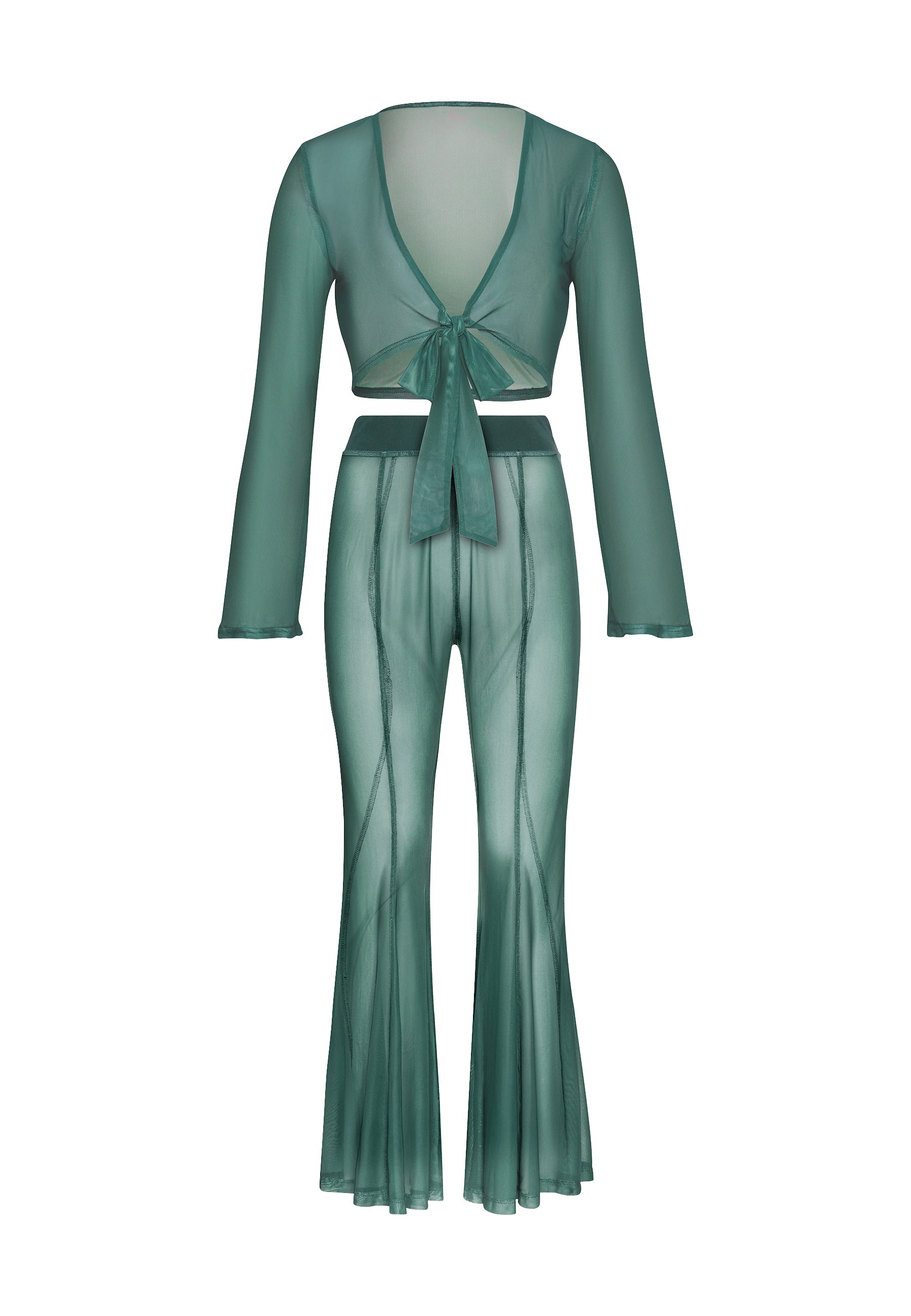 LSCN by LASCANA Langarmshirt, (Set, 2 tlg., + Hose)