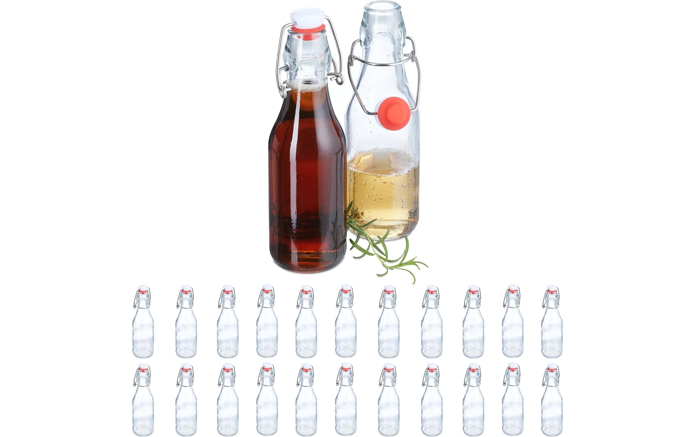 Image of relaxdays Einmachglas "mit Bügelverschluss 250 ml, 24 Stück"