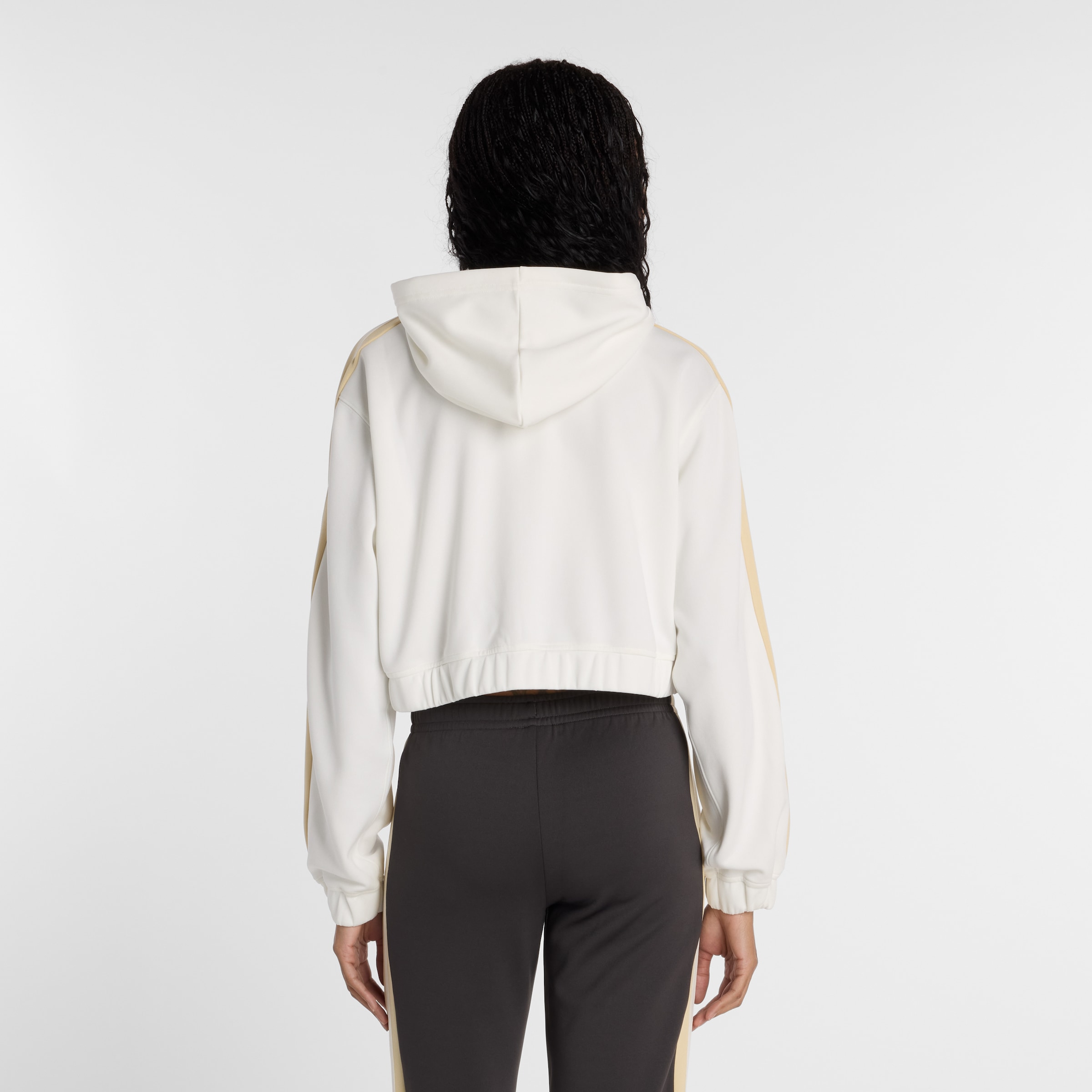 New Balance Kapuzensweatjacke mit Kapuze, aus Polyester, mit Reissverschluss