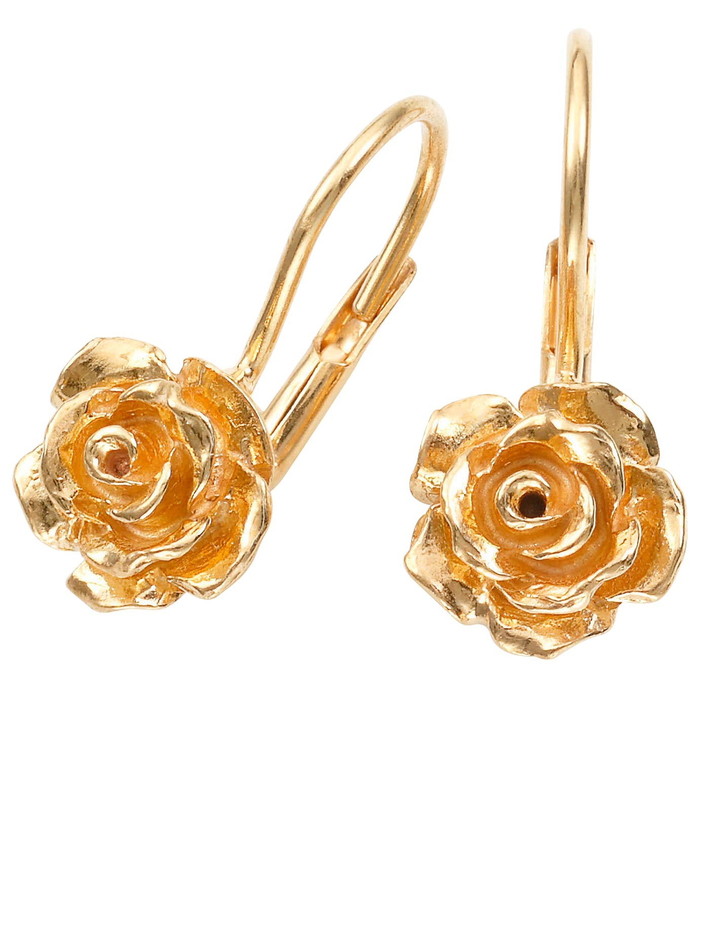 Ohrhänger im Rosen-Design