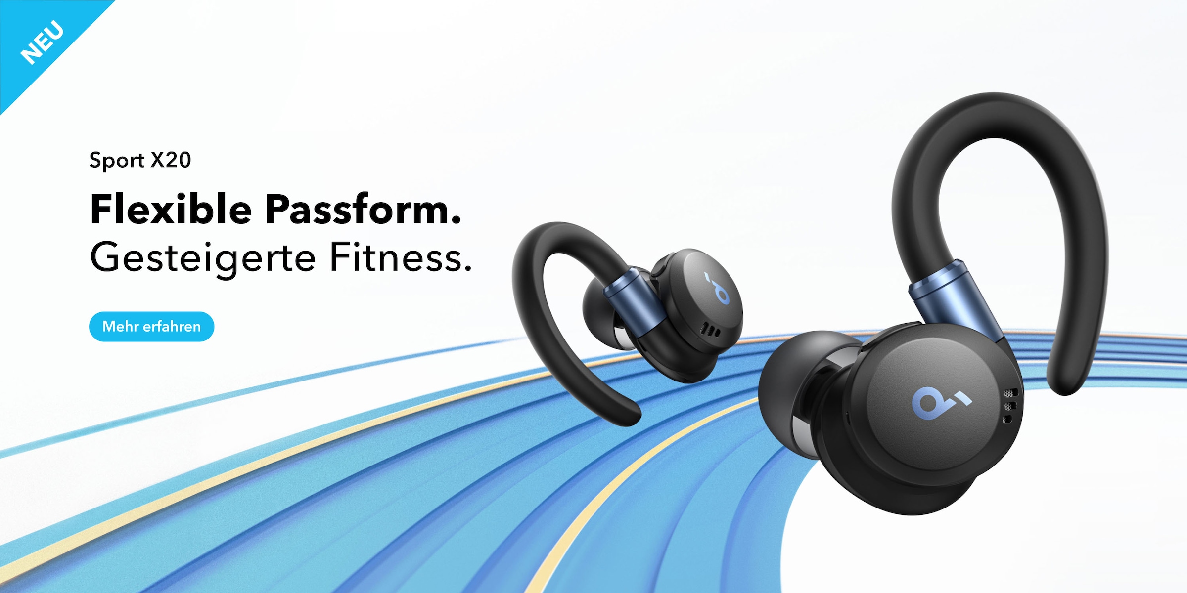 Anker Écouteurs intra-auriculaires sans fil »soundcore Sport X20«