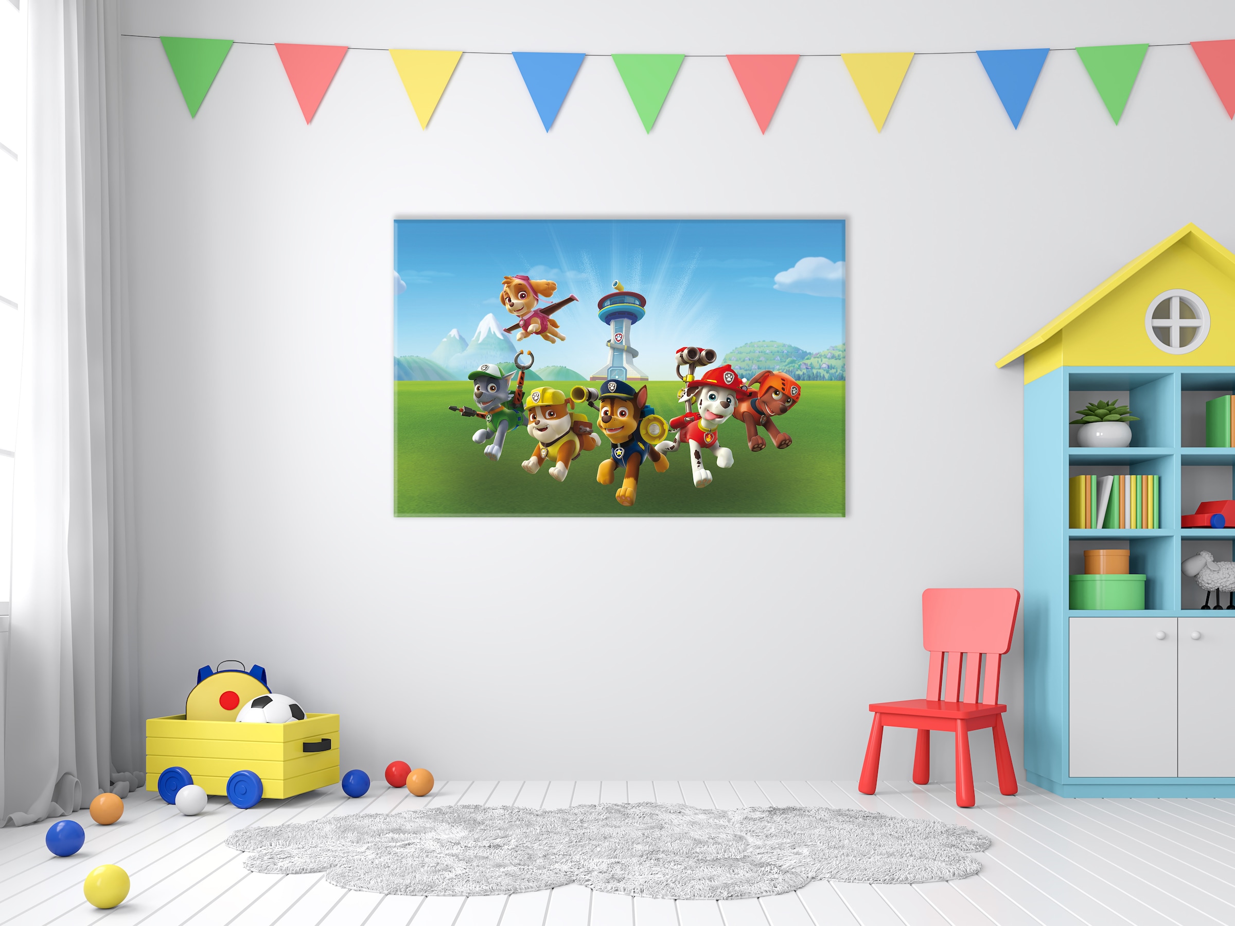 Bönninghoff Leinwandbild »Paw Patrol«, Filmfiguren, (1 St.), BxH: 118x78 cm