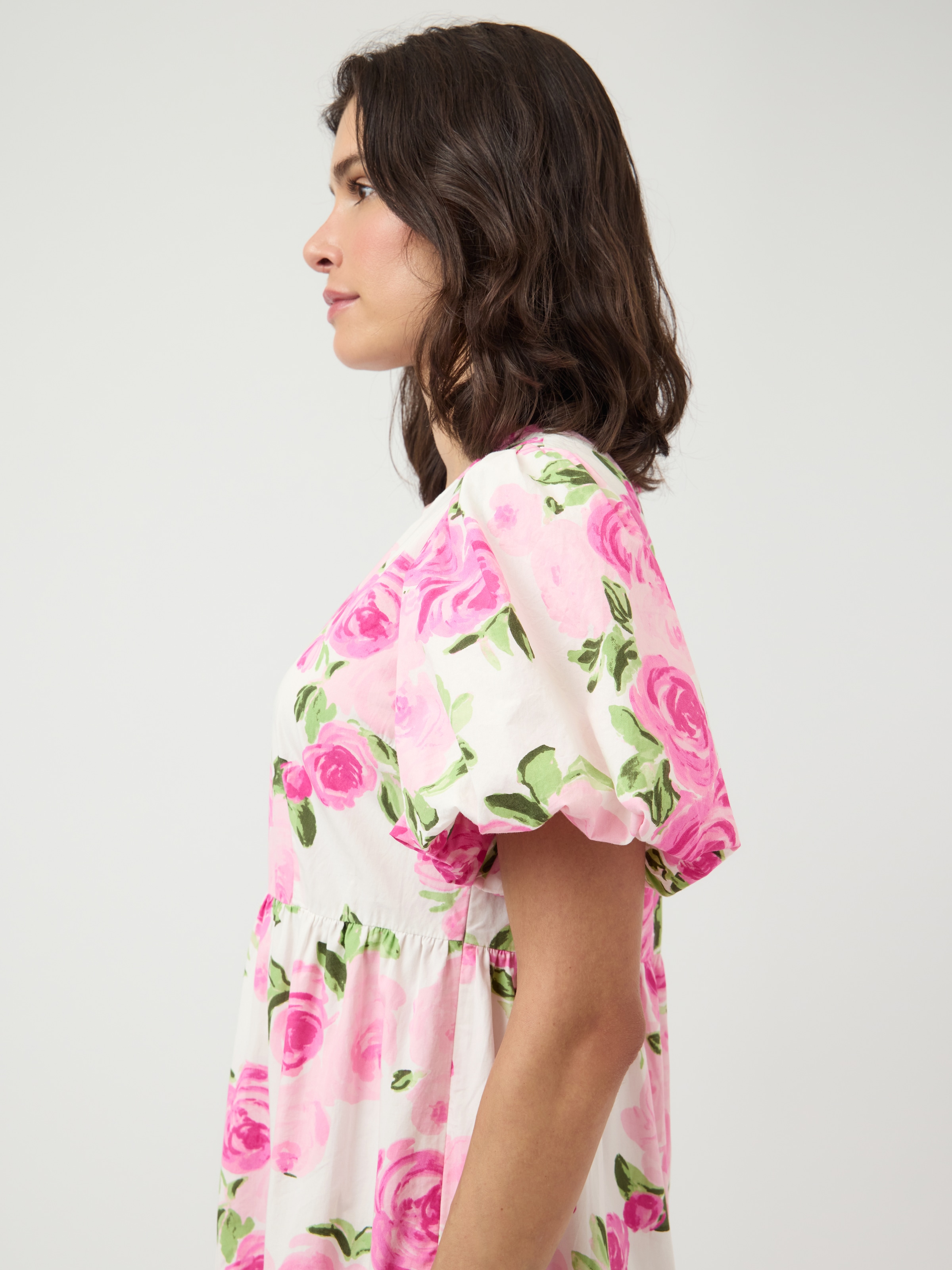 Y.A.S Robe midi »YASCOLEA SS ANKLE DRESS S. NOOS« robe d'été, coton, longueur cheville