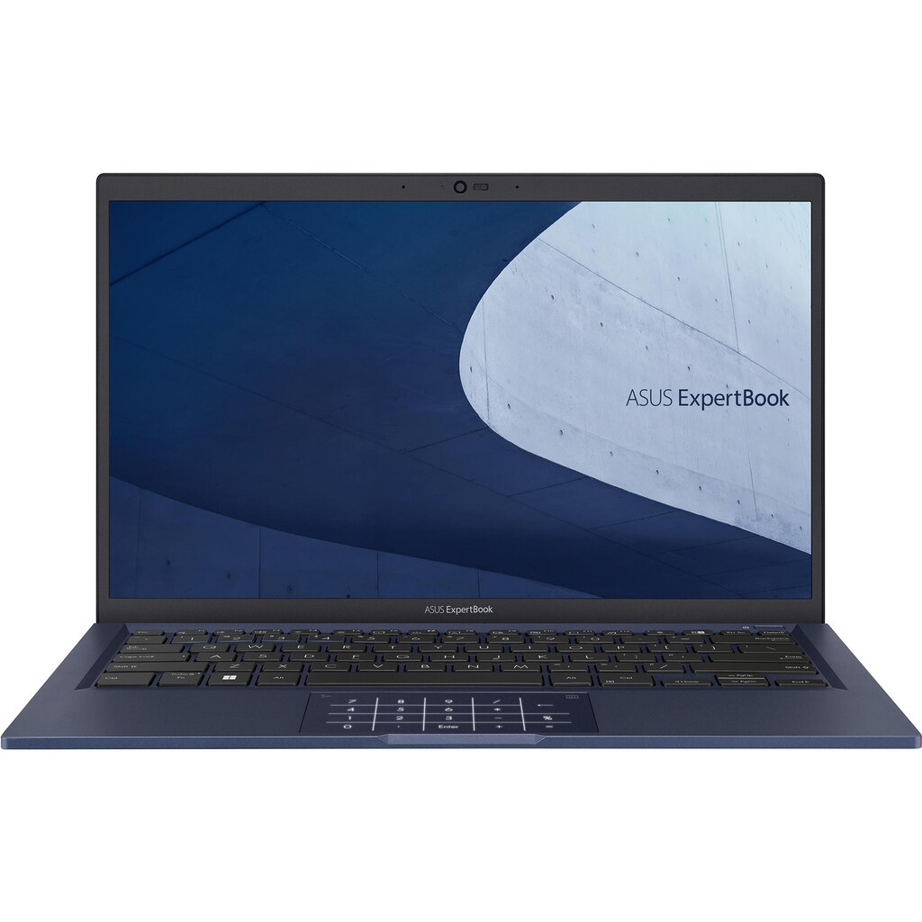 Asus Business-Notebook »B1400CBA-EB0042X«, 35,42 cm, / 14 Zoll, Intel, Core i5, Iris Xe Graphics, 512 GB SSD