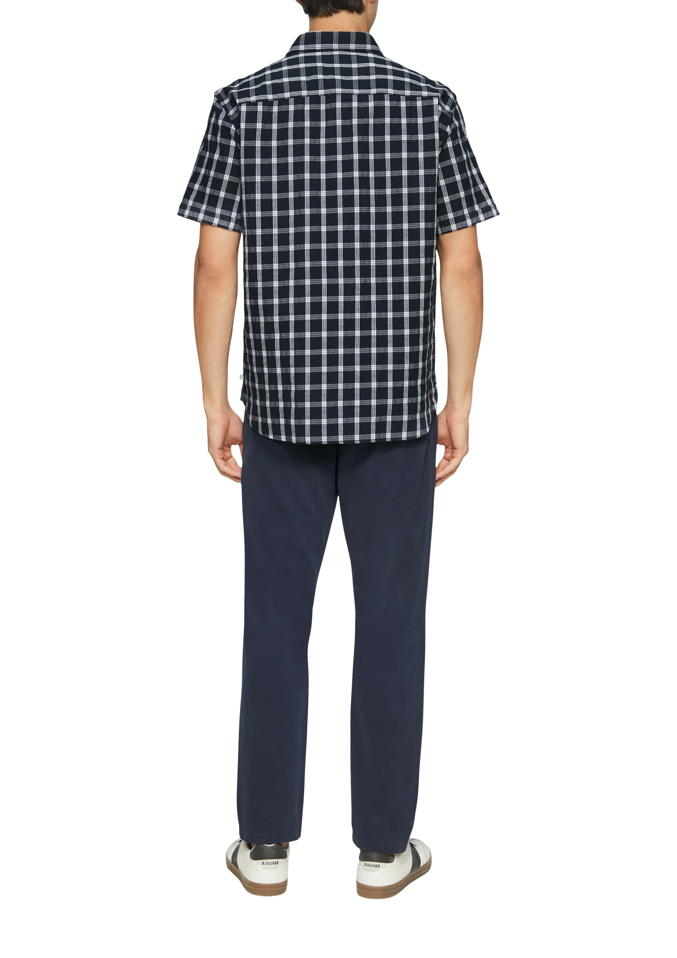 s.Oliver Chemise à manches courtes mit Waschung