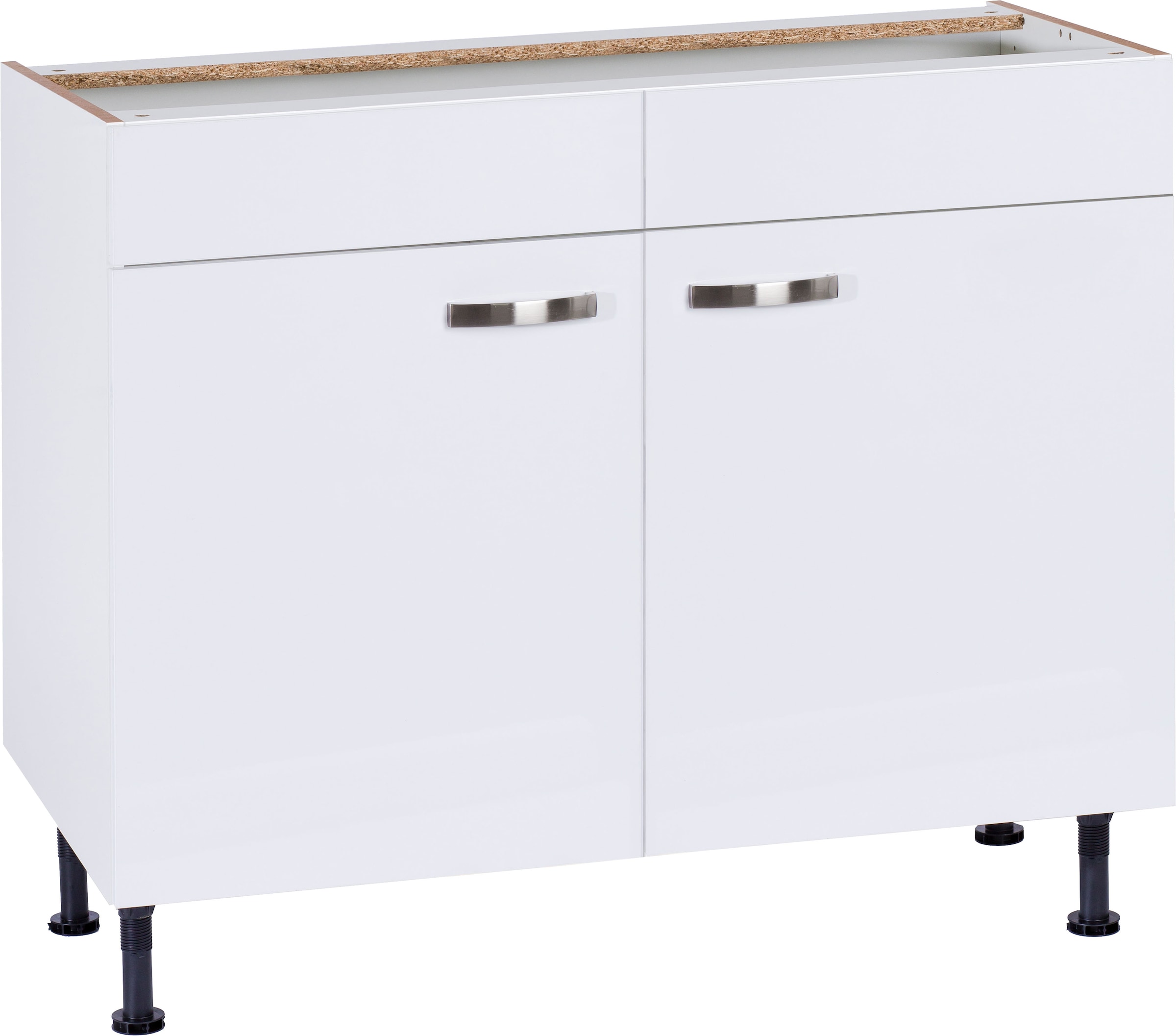 KOCHSTATION Meuble évier »KS-Cara« Breite 100 cm