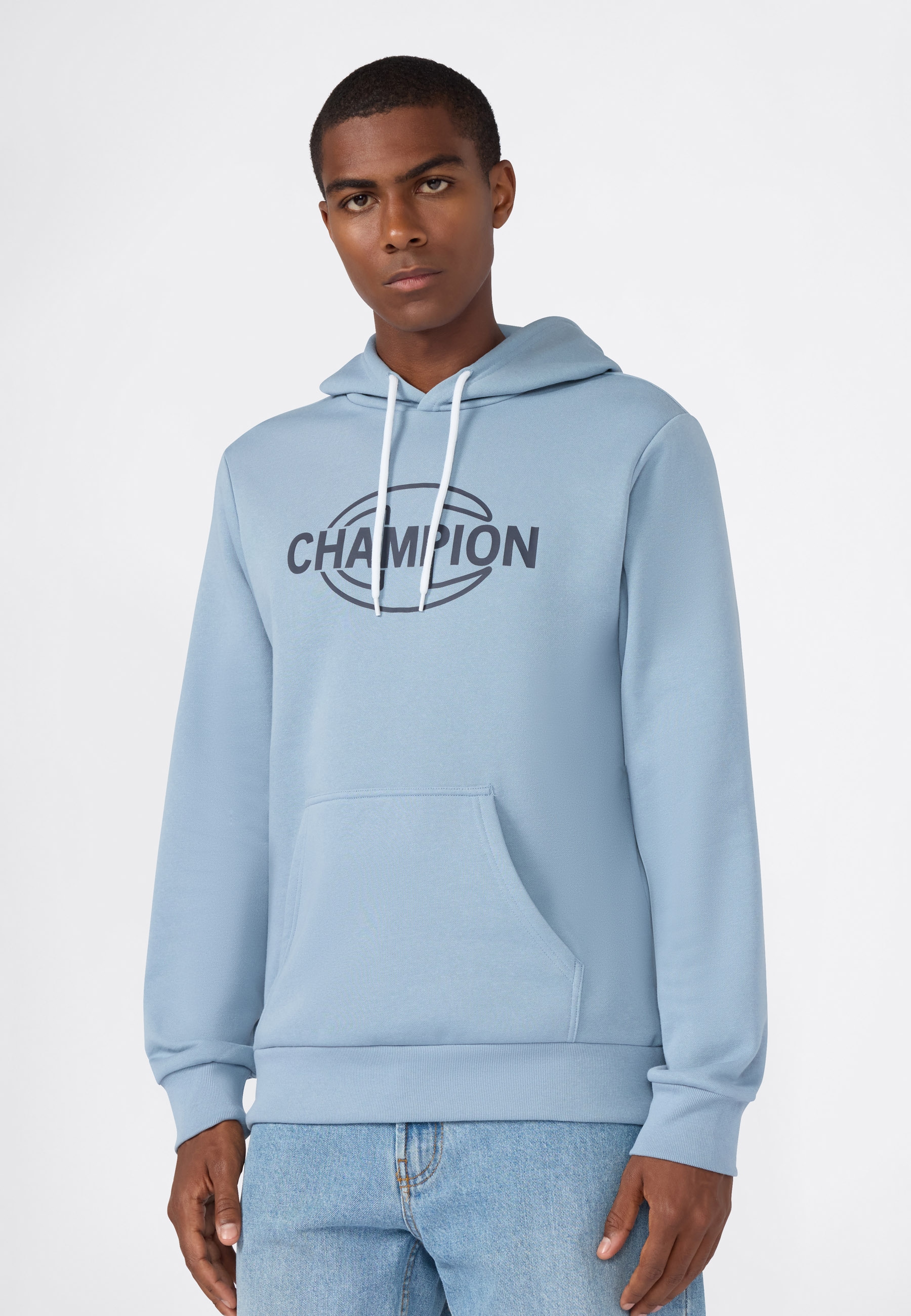 Champion Kapuzensweatshirt »Graphic Hoodie«, mit Kapuze, aus Baumwolle und Polyester, in den Grössen S bis XXL
