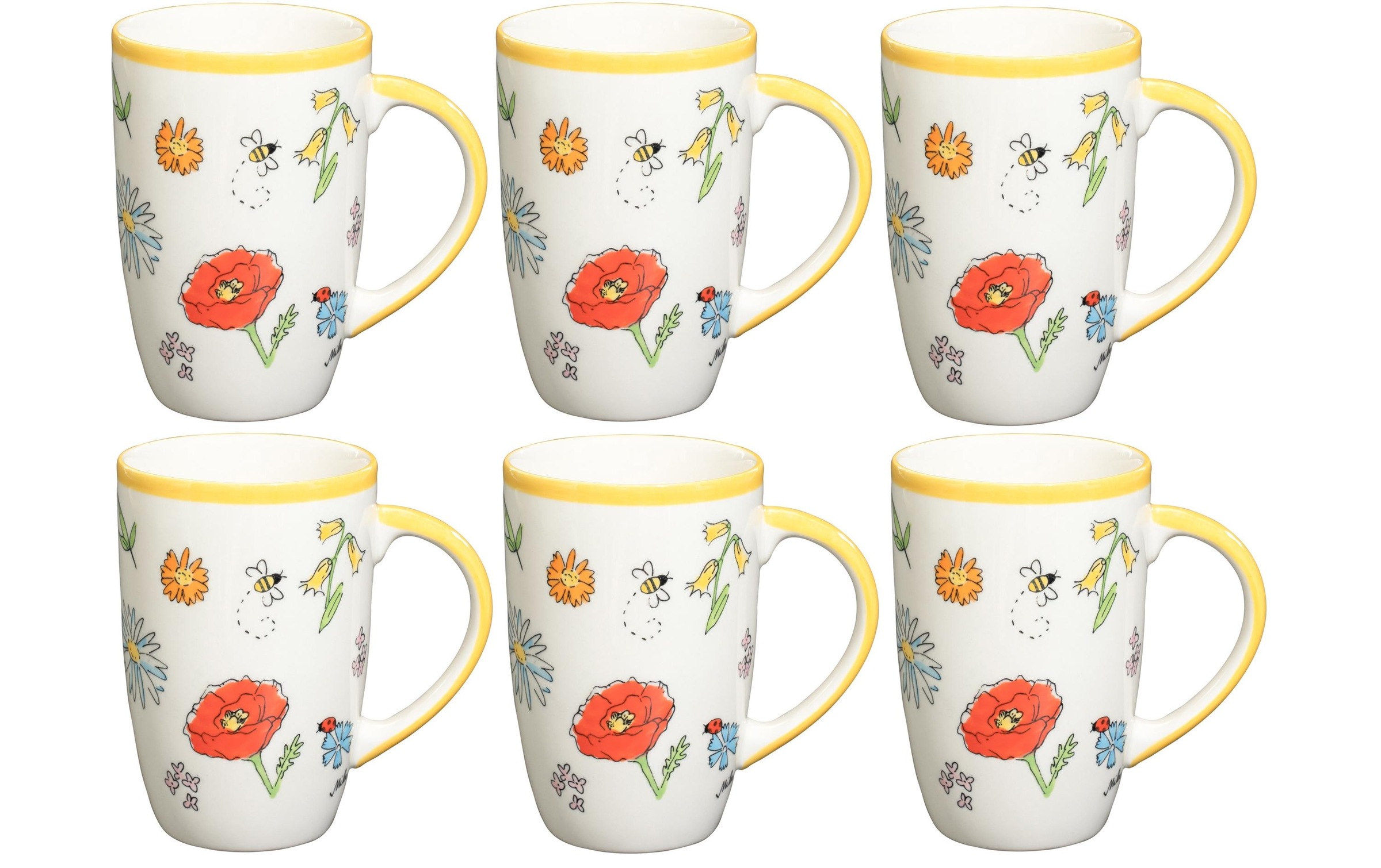 Image of Mila Tasse »Lovely Flowers 230«, (6 tlg.) bei Ackermann Versand Schweiz