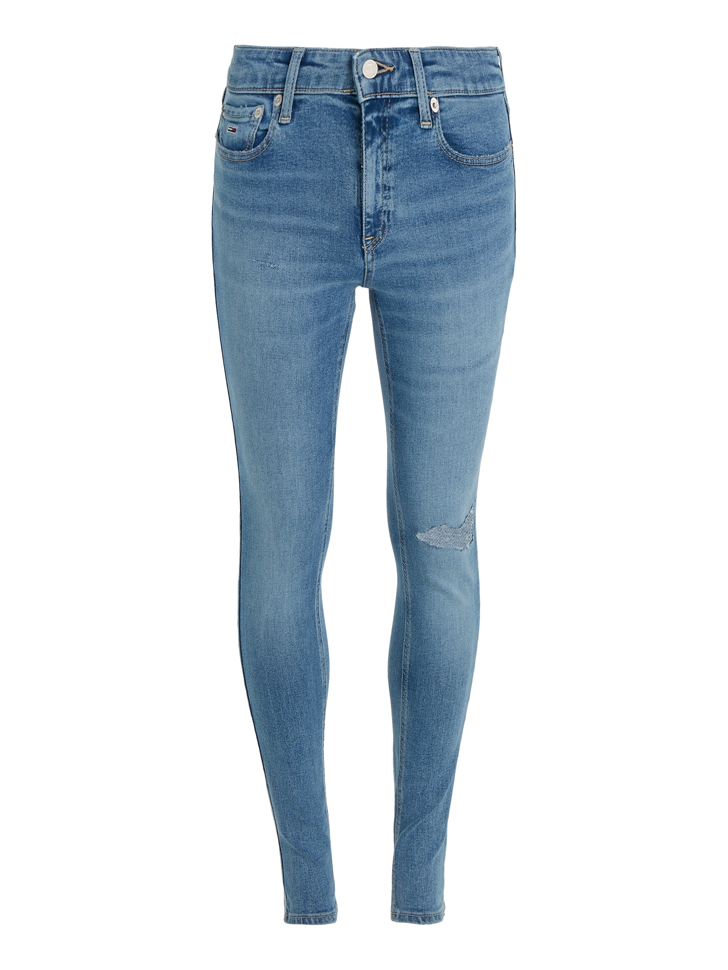 Tommy Jeans Skinny-fit-Jeans »Nora Mid Rise Skinny Fit«, mit Tommy Jeans Markenlabel & Badge