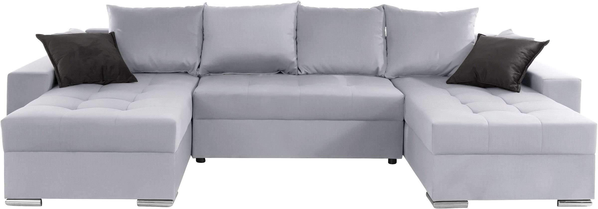 Image of COLLECTION AB Wohnlandschaft »Josy samt 2022«, beidseitig montierbar, inklusive Bettfunktion und Bettkasten, mit 2 Zierkissen bei Ackermann Versand Schweiz