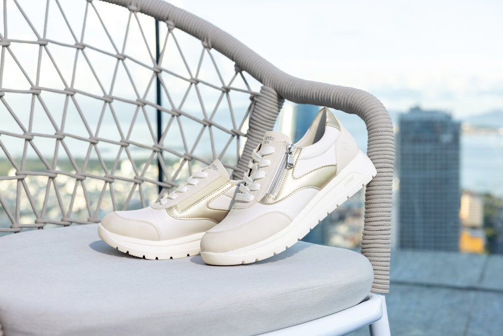 Remonte Keilsneaker  Schnürschuh, Halbschuh, Casual-Sneaker mit seitlichem Reissverschluss
