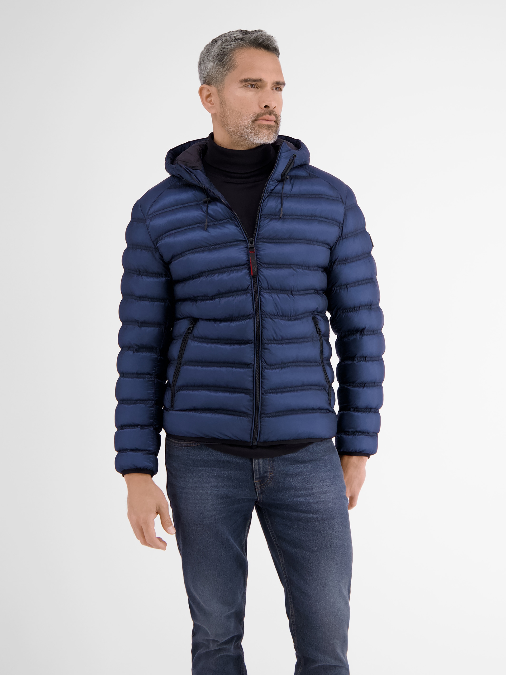 Image of LERROS Steppjacke "Steppblouson mit Kapuze" mit Kapuze
