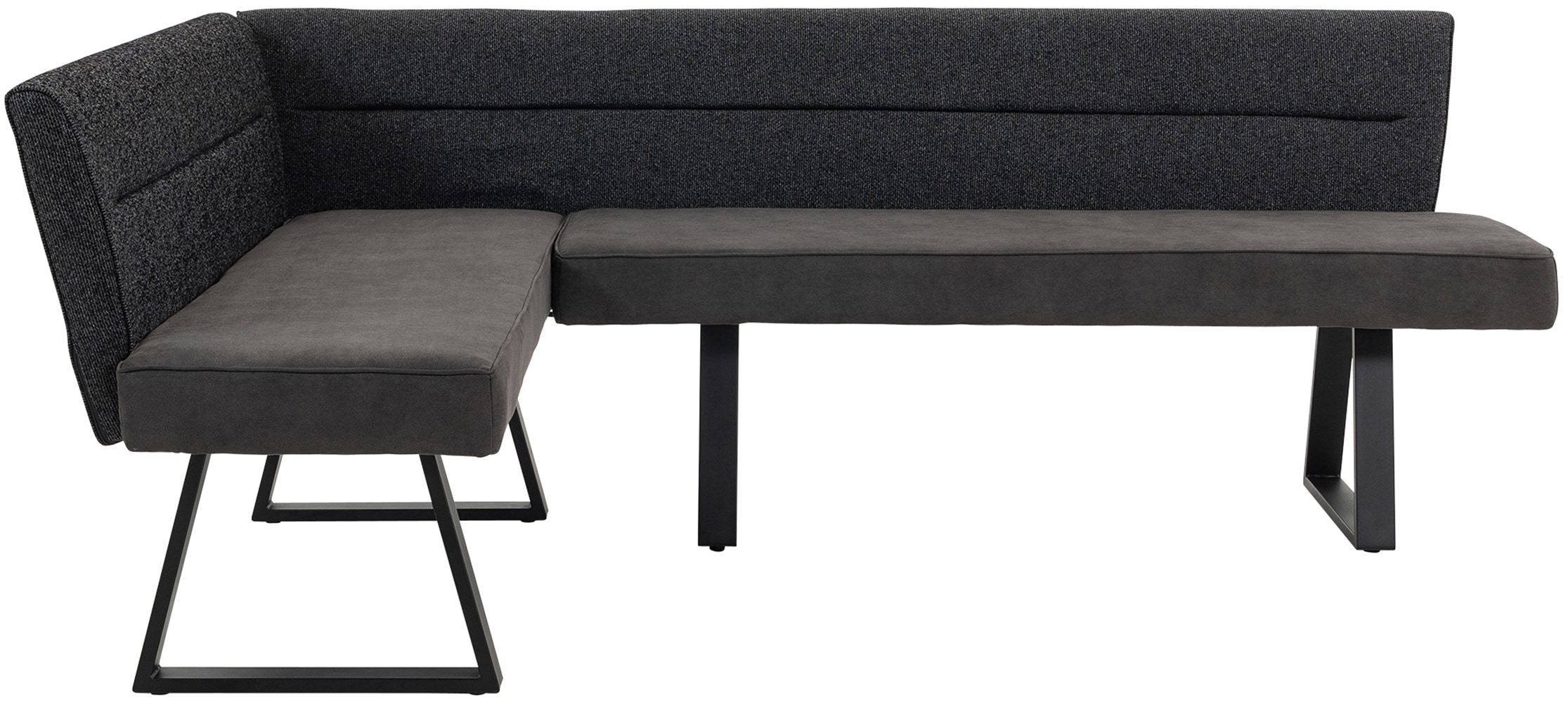Duo Collection Banc d'angle »Alena« 1 cuis tlg. montable des deux côtés, ressorts ensachés