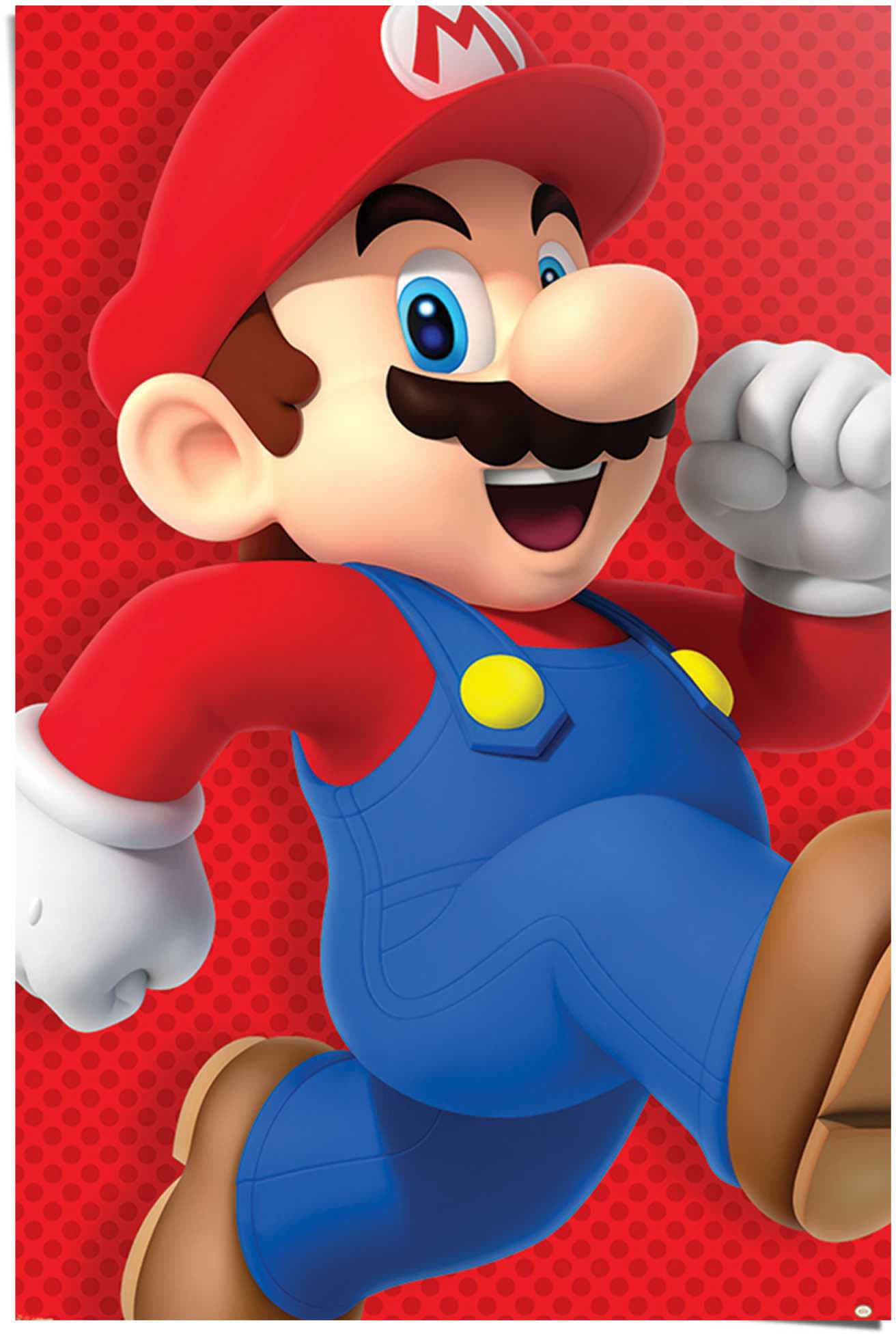 Image of Reinders Poster "Super Mario Nintendo" 1 Stk. tlg.