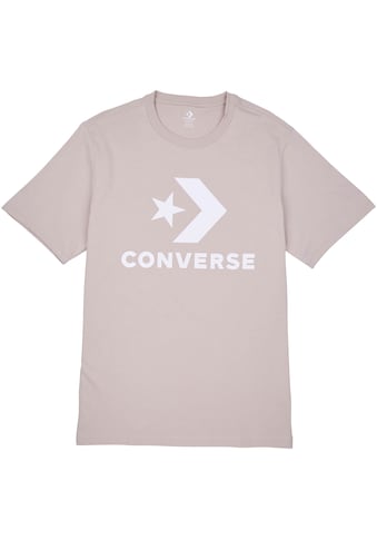 T-Shirt »UNISEX CONVERSE GO-TO STAR CHEVRON LOGO STANDARD FIT T-SHIRT«
