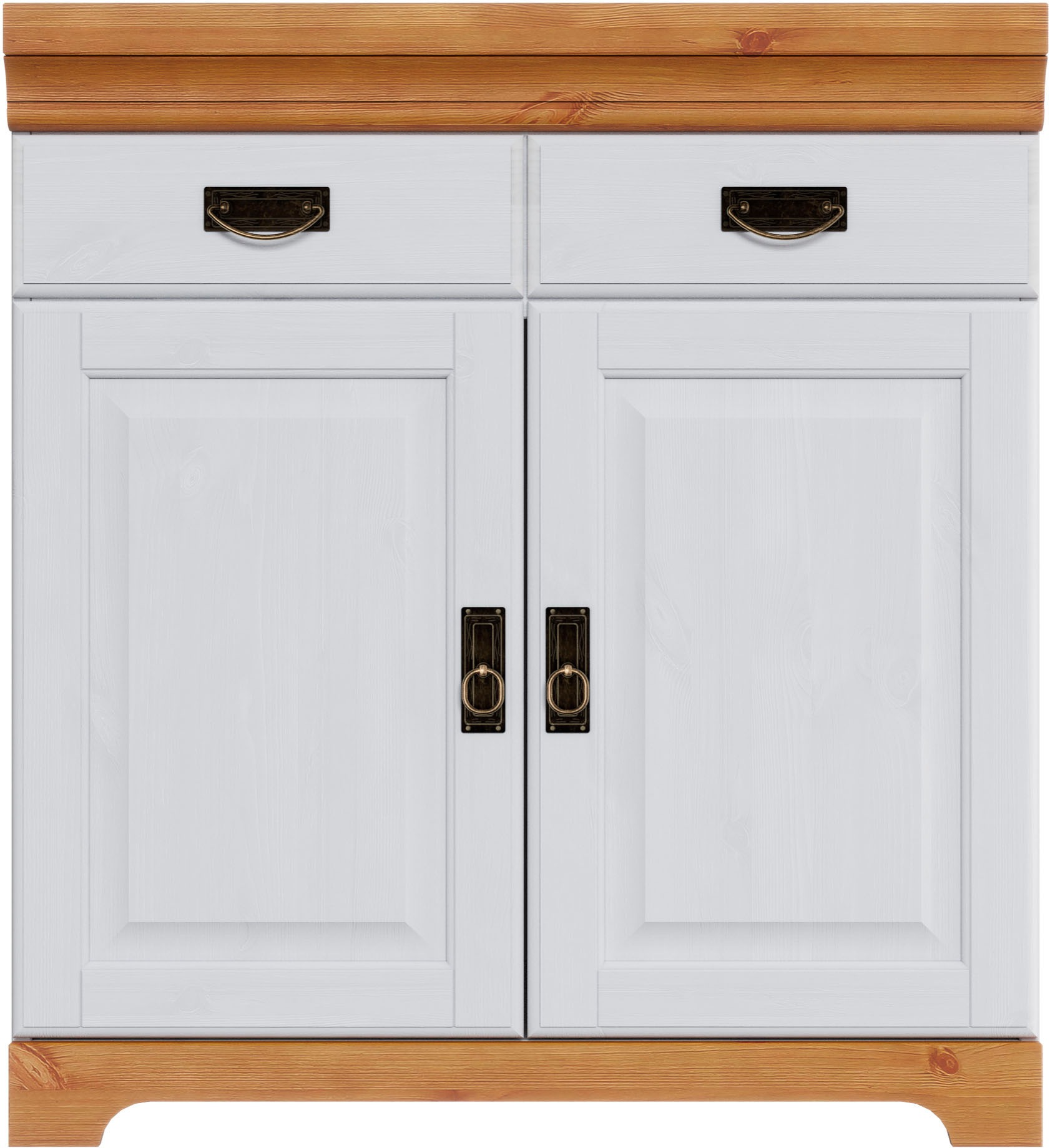 Image of GOODproduct Spülenschrank "Rügen" Breite 80 cm, Kiefer massiv, mit 2 Türen